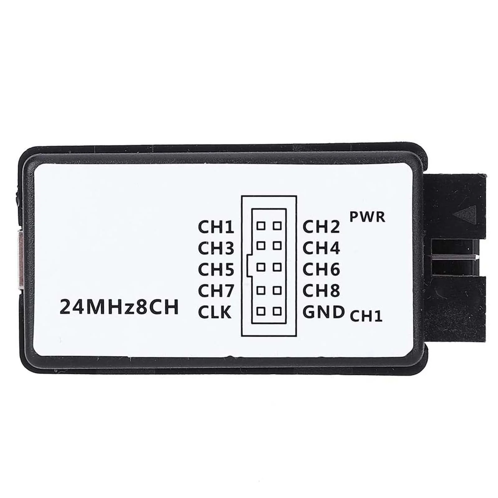 USB Logic Analyzer Kit Mini Digital Pocket Size 8 Channel Input Memory 24 MHz for a Variety of Decoding Functions - Image 5