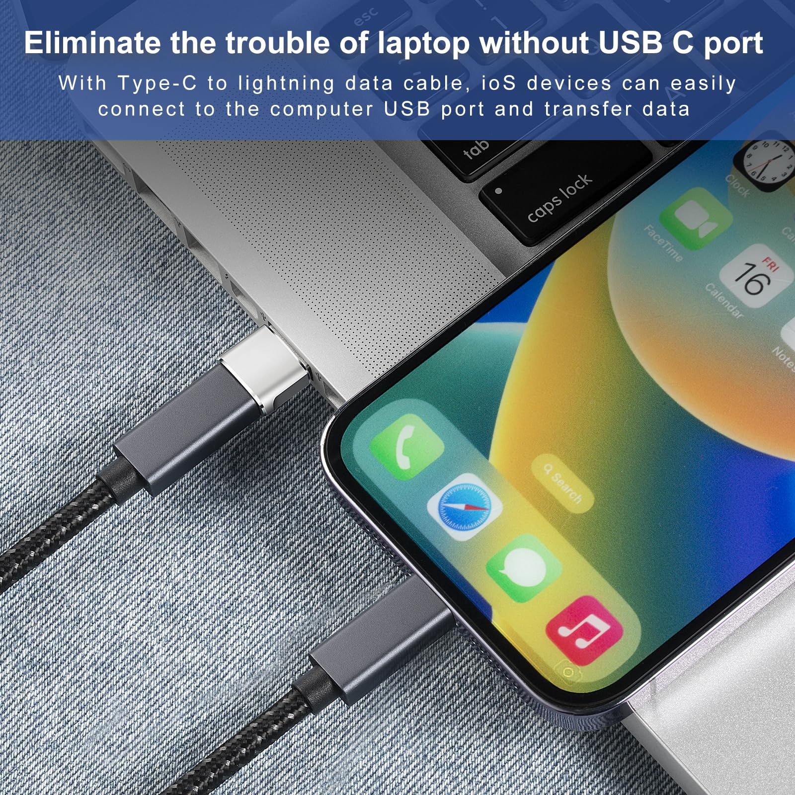 USB Male to USB C Adapter 4 Packs,USB to Type C Super Fast Charging/Transfer and OTG Function. Compatible with iPhone15 14 13 Plus Pro Max,iPad Pro Air 4 Mini 6 Almost USB Devices 4 pack silver - Image 4