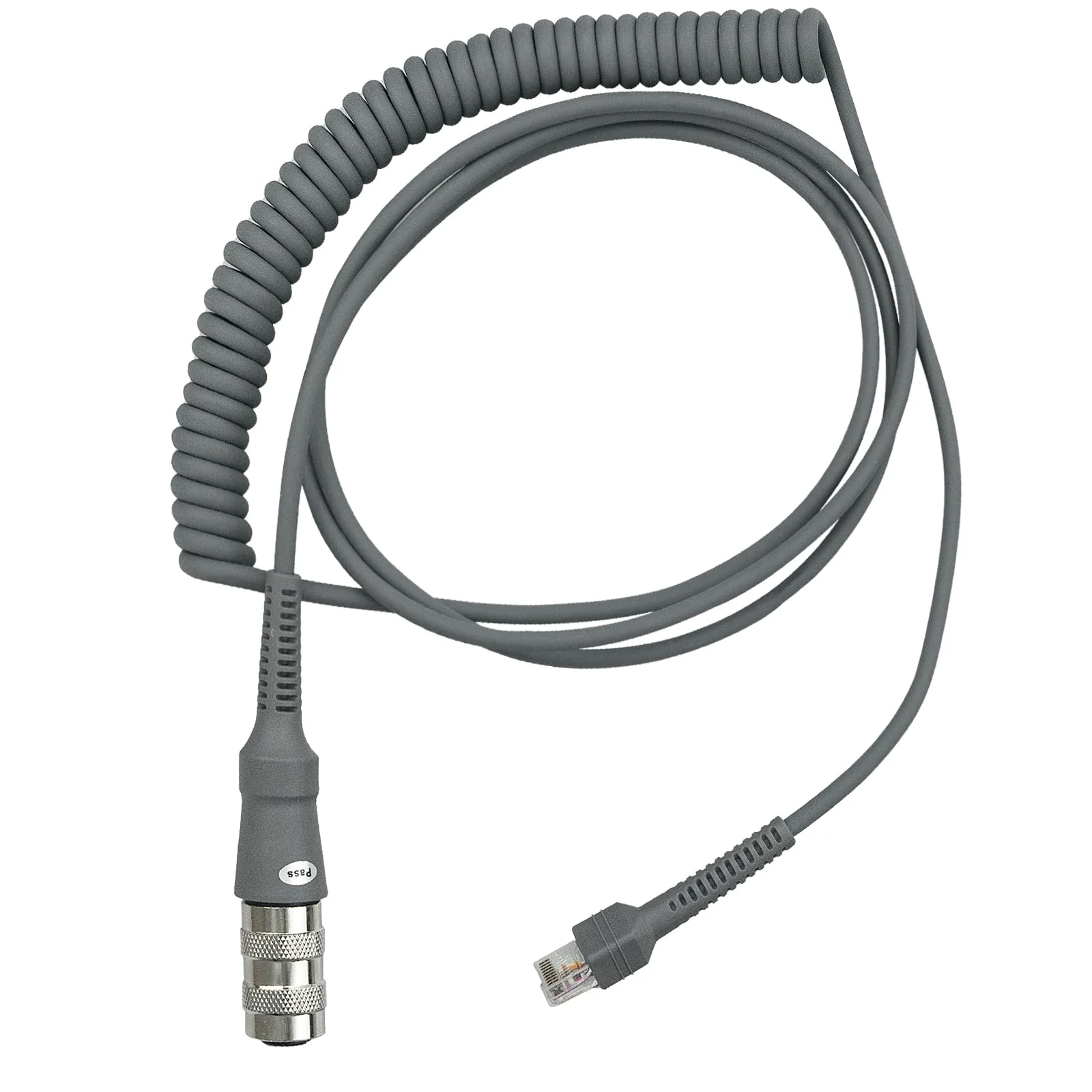 USB Scanner Cable Replacement 25-71918-01R for Symbol VC5090 to LS3408 DS3407 DS3408 DS3508 Handheld Barcode Scanner Mobile Computer, 6Pin, 9ft Coiled - Image 2