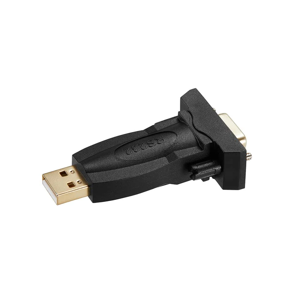 USB to RS232 Adapter with FTDI Chipset, USB to RS232 Male DB9 Serial Converter for Cashier Register, Modem, Scanner, Industriual Machinery, CNC, Black USB to DB9 male Adapter - Image 8