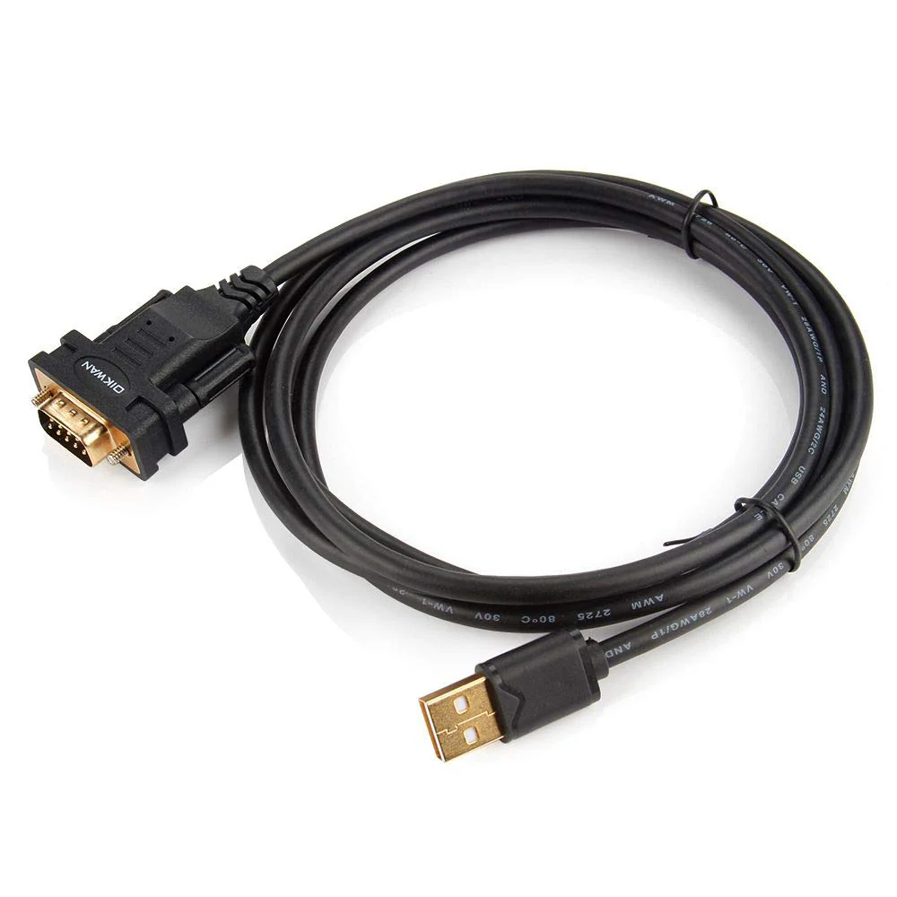 USB to RS232, OIKWAN USB Serial Adapter with FTDI Chipset,USB 2.0 to Male DB9 Serial Cable for Windows 10, 8, 7, Vista, XP, 2000, Linux and Mac OS(6ft)… 6FT USB to DB9 - Image 2