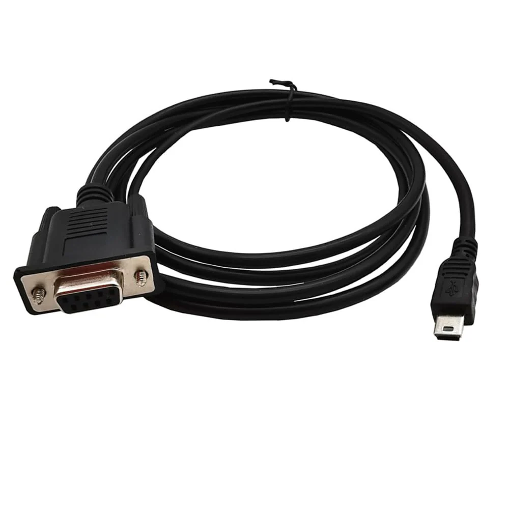 USB to RS232 Serial Adapter, USB Mini 5 Pin Male to DB9 9 Pin Female Serial Converter Cable 1.8M/6Feet (Mini USB to RS232 Serial) mini USB to RS232 Serial - Image 7