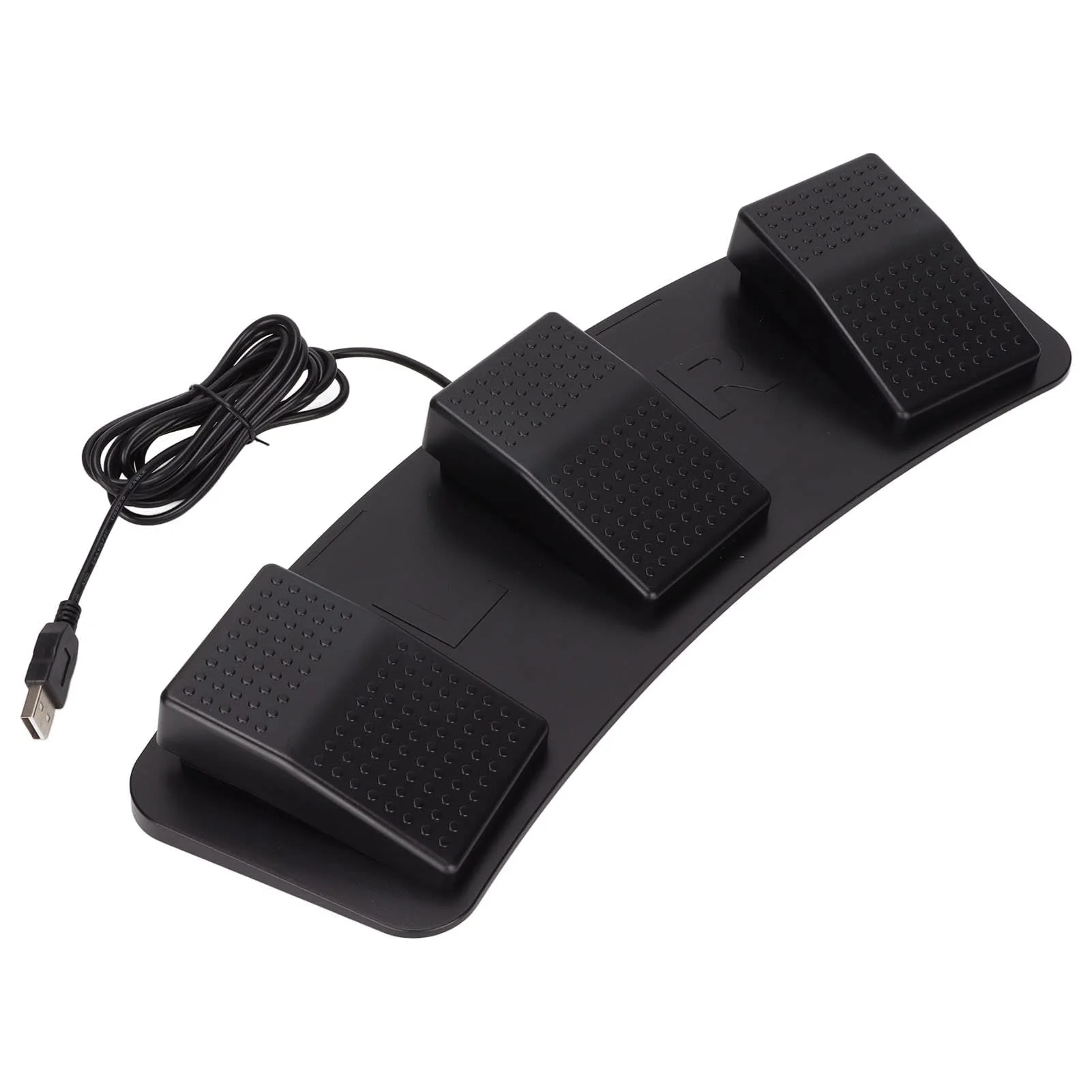 USB Triple Foot Switch Pedal, PC Foot Pedal Programmable Multifunctional Ergonomic Triple Gaming Foot Pedal for Video Game Office Equipment Contr - Image 7