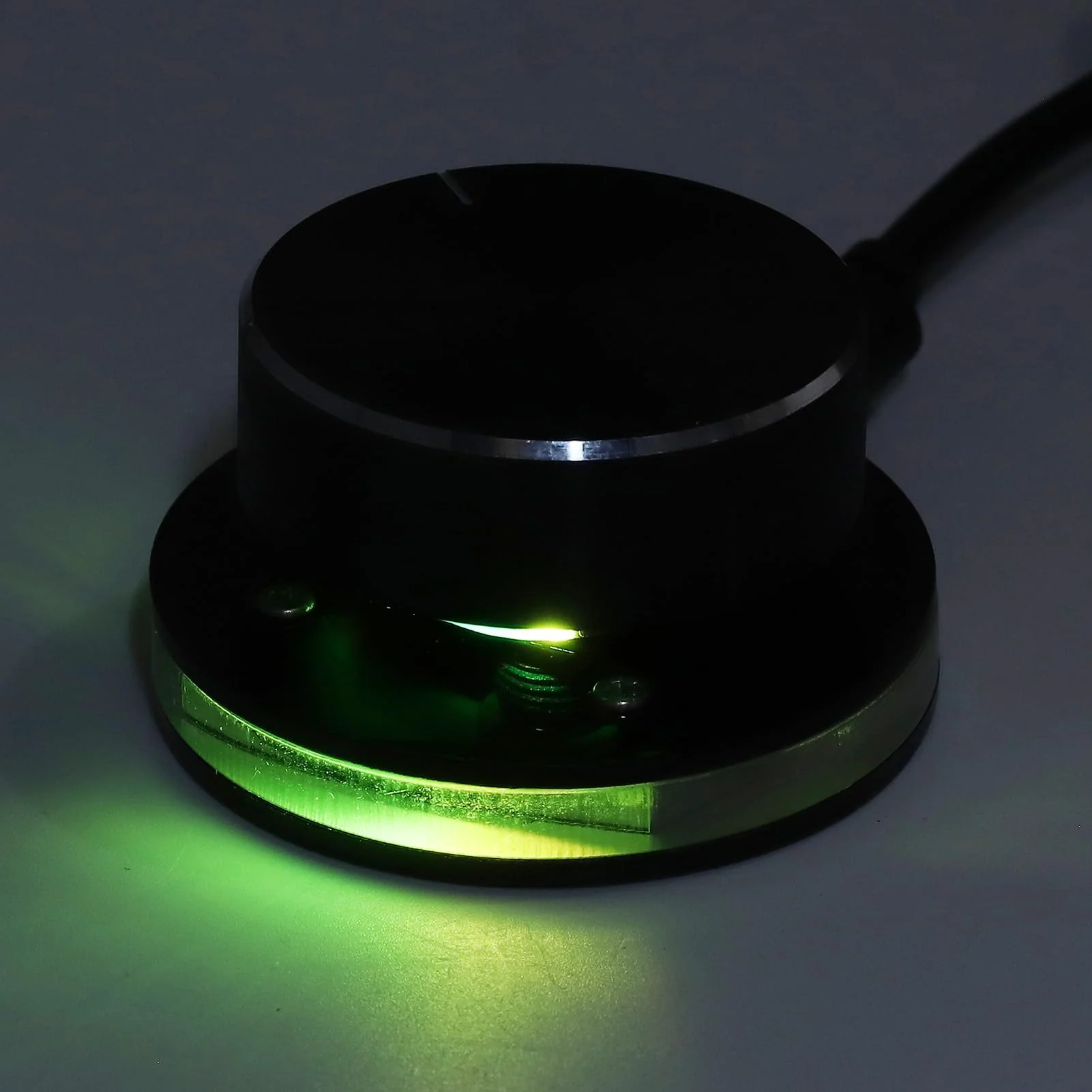 USB Volume Control Knob for Android System PC Multimedia, USB Volume Knob Multimedia Controller with RGB Light, Type C External Media Adjustment Controller, Computer Sound Control - Image 8
