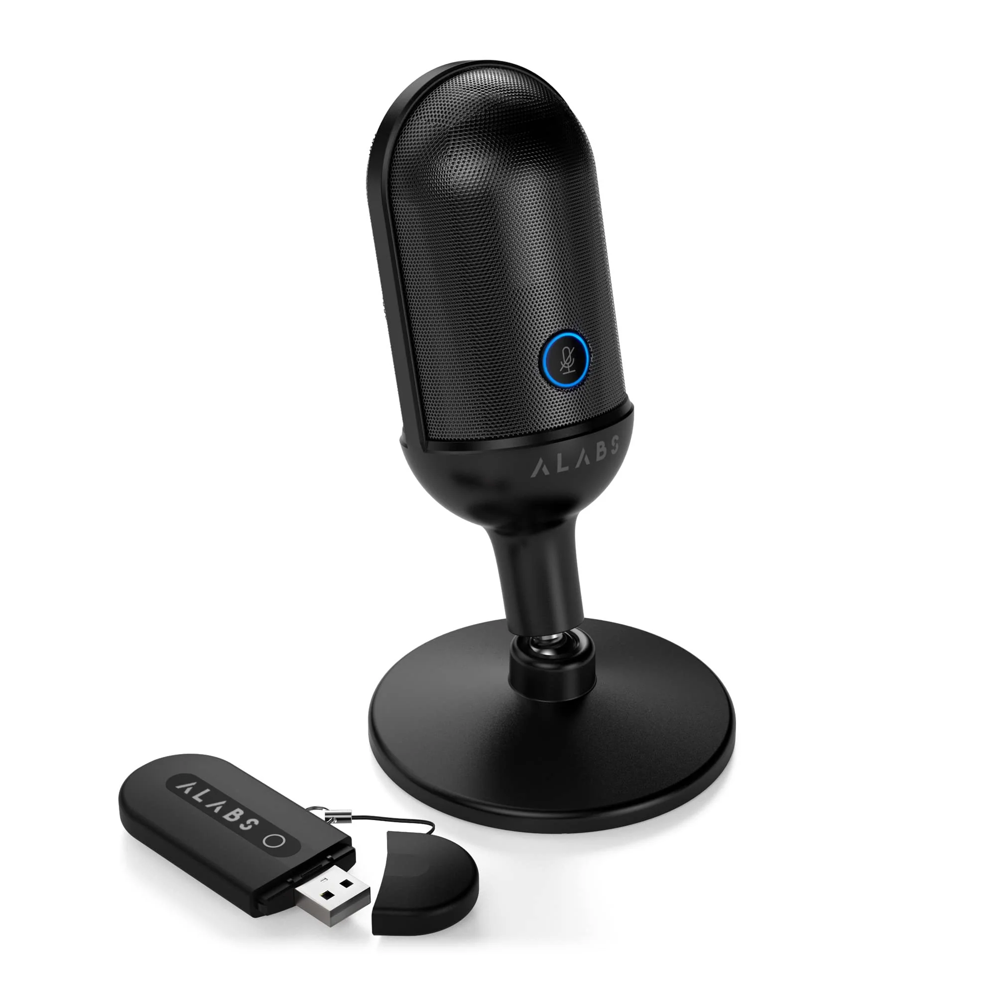 USB Wireless Cardioid Condenser Microphone for Podcast,Gaming and Home Office,100ft Signal Transmission Distance,Streaming Mic with LED Quick Mute Indicator and Noise Cancelling for PC,Mac - Image 8