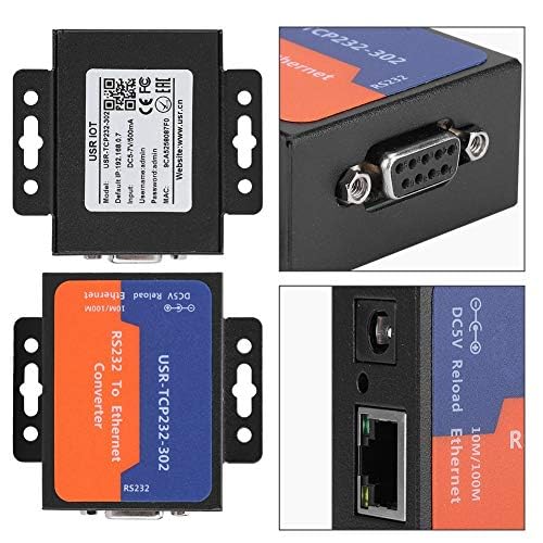 USR-TCP232-302 Tiny Size RS232 to TCP IP Converter Serial RS232 to Ethernet Server Module Ethernet Converter Support DHCP/DNS - Image 4