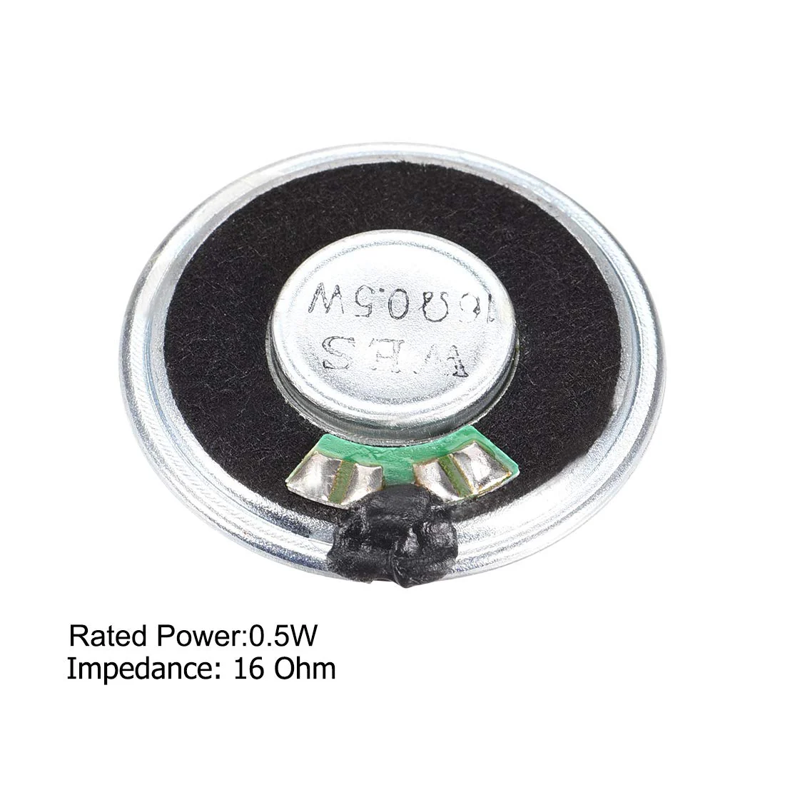 uxcell 0.5W 16 Ohm Micro Internal Speaker Magnet Loudspeaker 36mm Dia - Image 3