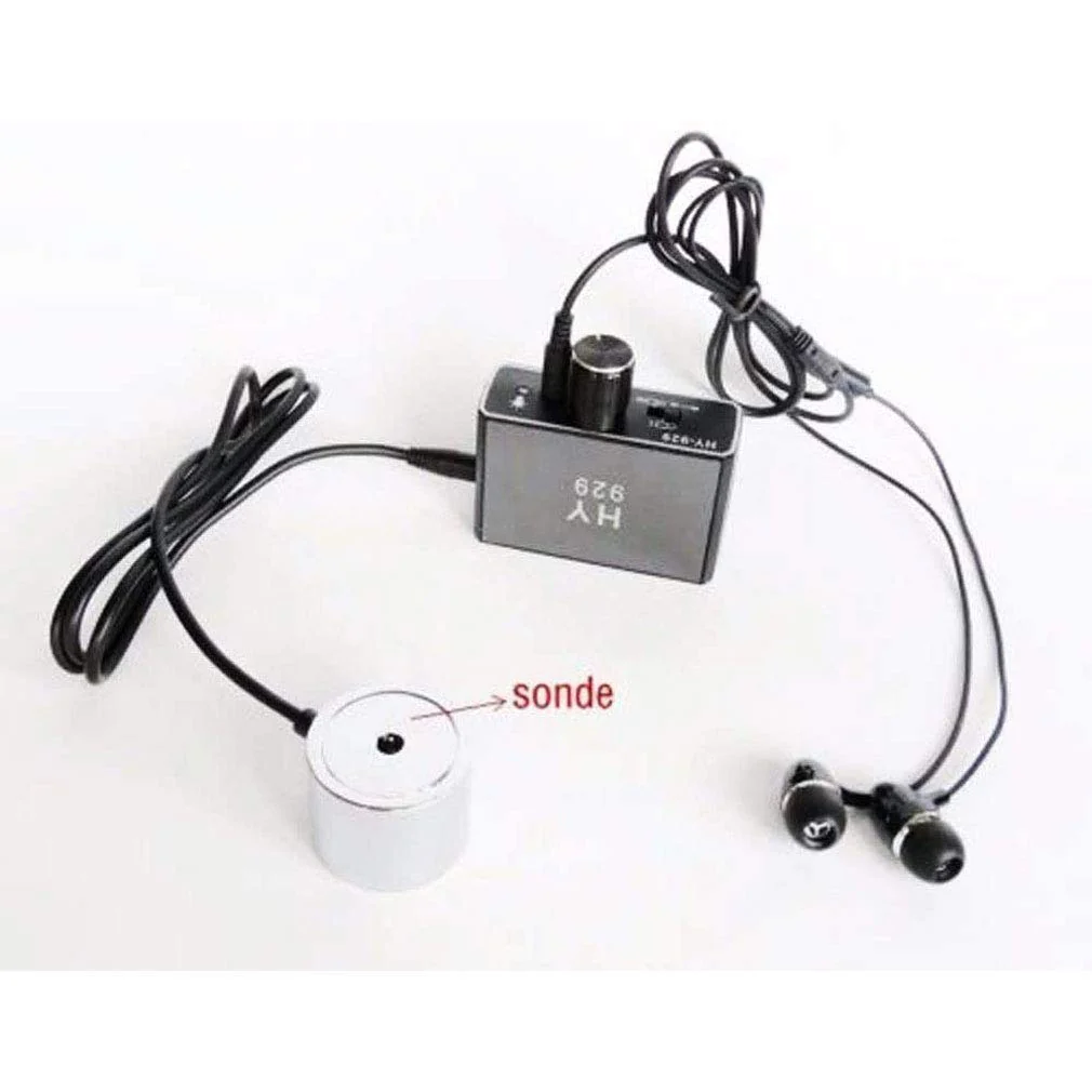 UZIMO Enhanced Version Super Sensitive Listen Thru-Wall Contact/Probe Microphone Amplifier System 8541737392 - Image 3