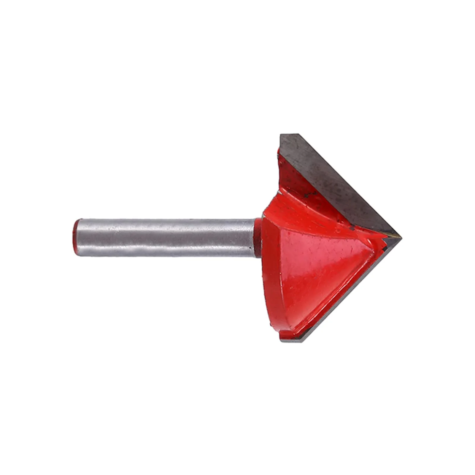 V Groove Milling Cutter, Plasterboard Cutter 90 Degree, V Groove Cutter, 90 Degree Cutter, CNC V-Bit, 14 Shank Router Bit Engraving V Shape Groove Wood Cutter Trim Chamfer Bit Wood Cutter Edge Cutter - Image 4