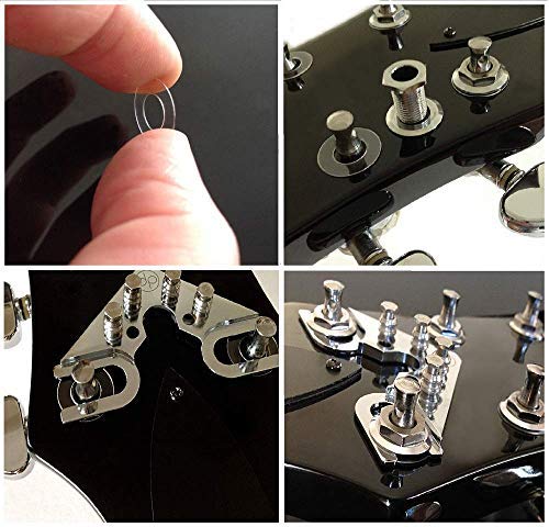 V3 Standard (Black and Silver) - Best Guitar Upgrade to Improve Tuning Stability V3 Standard Black - Image 6