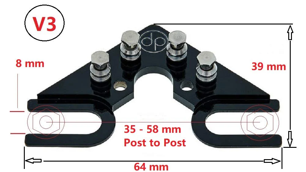 V3 Standard (Black and Silver) - Best Guitar Upgrade to Improve Tuning Stability V3 Standard Black - Image 8