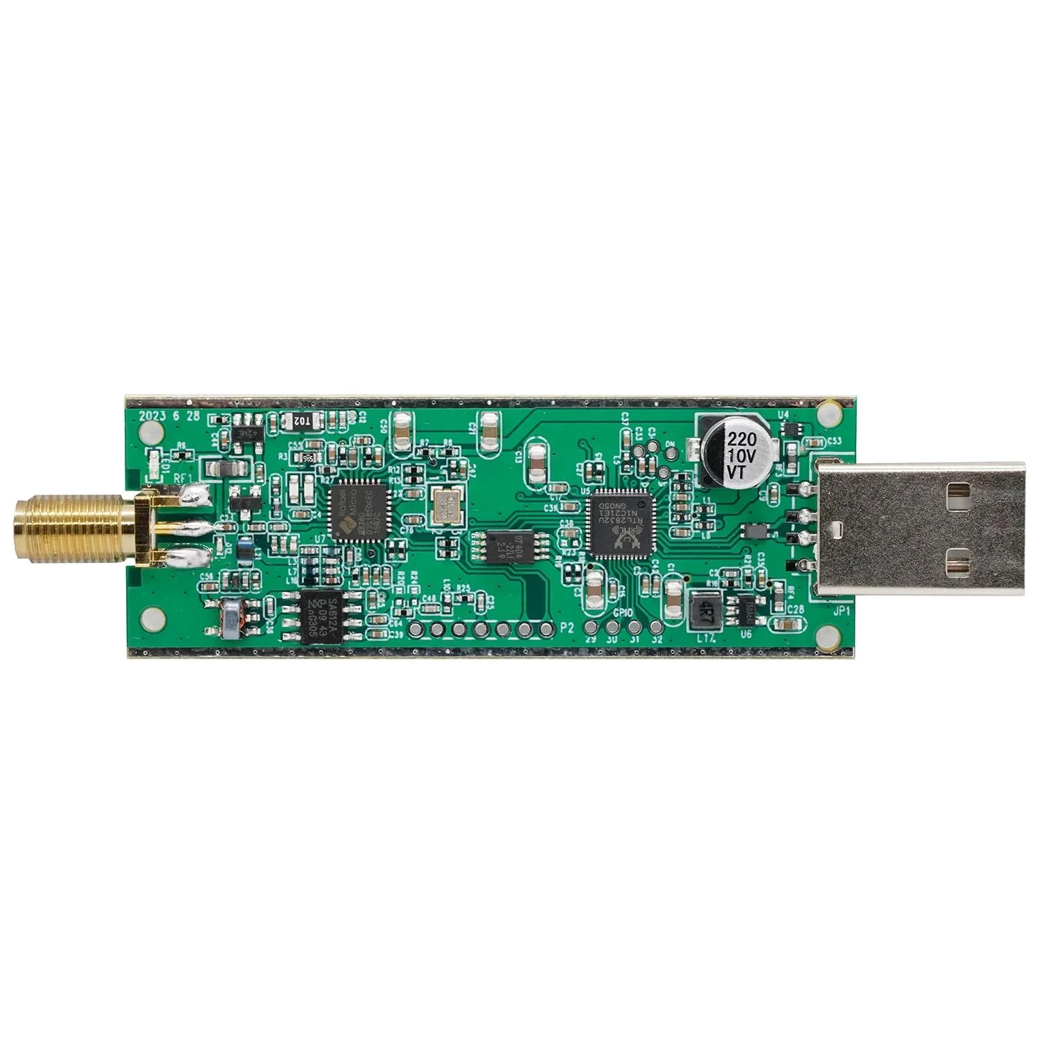V4 R828D RTL2832U 1PPM TCXO HF Bias Tee SMA Software Defined Radio with Dipole Antenna Kit - Image 4