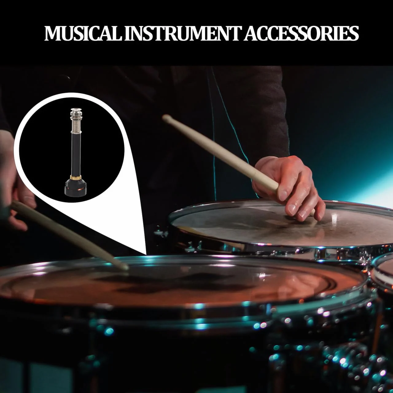 Vaguelly African Drum Pickup - Metal Mic Amplifier for Cajon and Hand Drums Enhances Sound Clarity Perfect for Music Lovers - Image 6