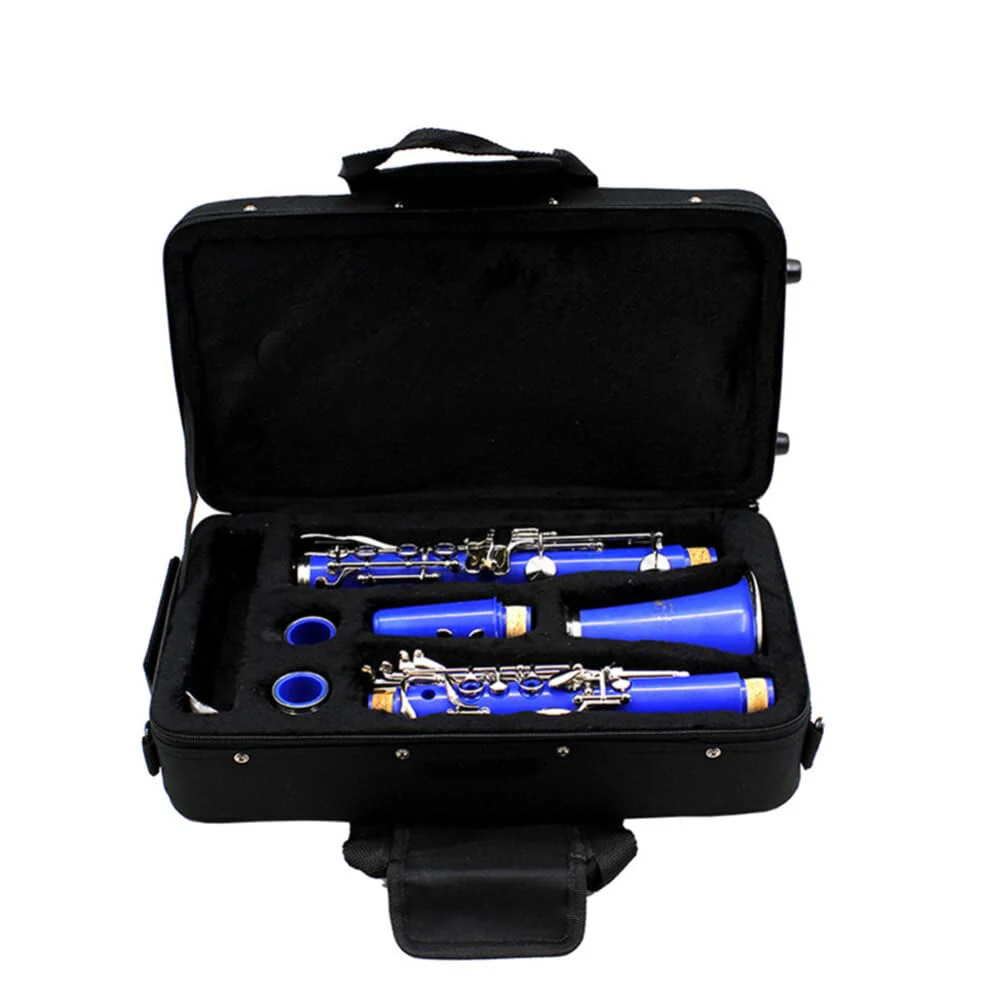Vaguelly Clarinet Gig Bag Portable Foam Cotton Padded Clarinet Case Clarinet Carrying Bag with Adjustable Strap Clarinet Protection Accessories - Image 4