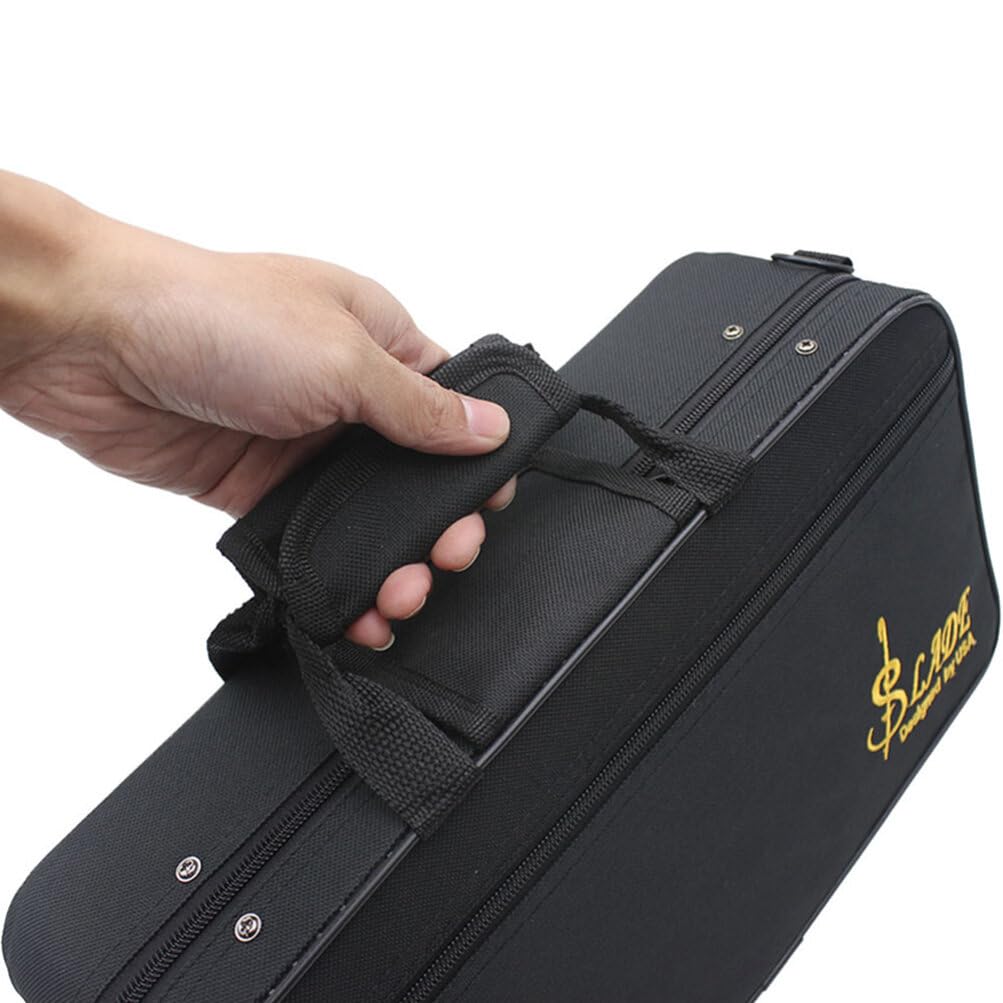 Vaguelly Clarinet Gig Bag Portable Foam Cotton Padded Clarinet Case Clarinet Carrying Bag with Adjustable Strap Clarinet Protection Accessories - Image 5