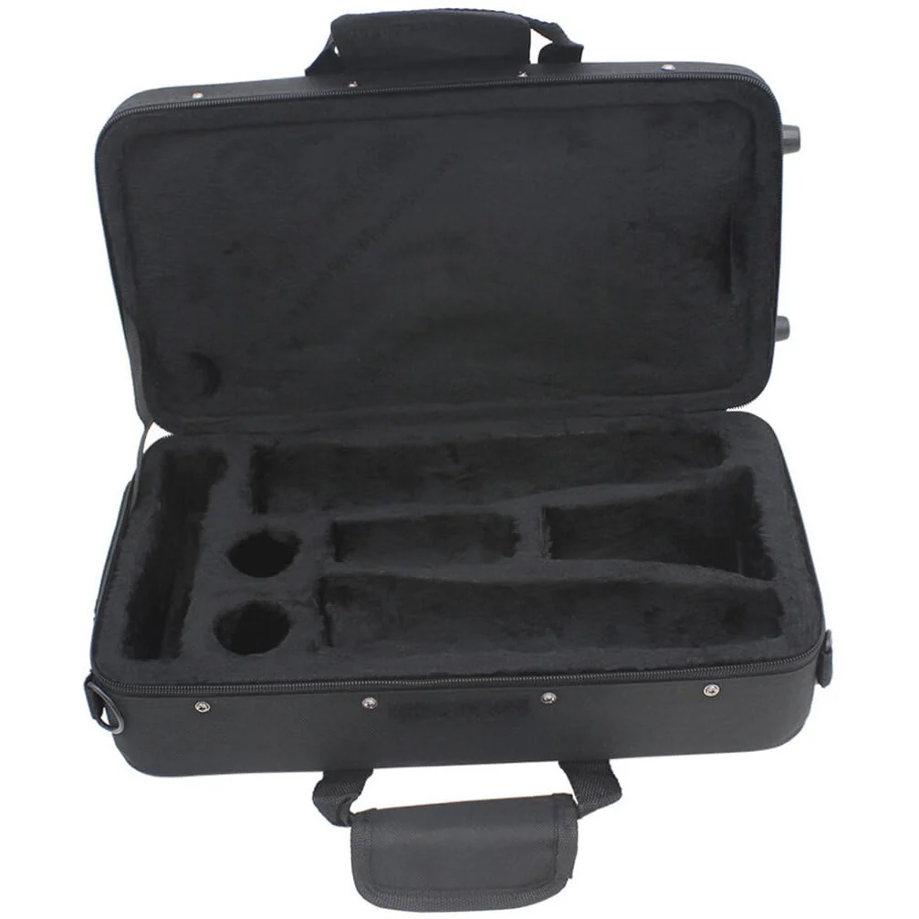 Vaguelly Clarinet Gig Bag Portable Foam Cotton Padded Clarinet Case Clarinet Carrying Bag with Adjustable Strap Clarinet Protection Accessories - Image 9