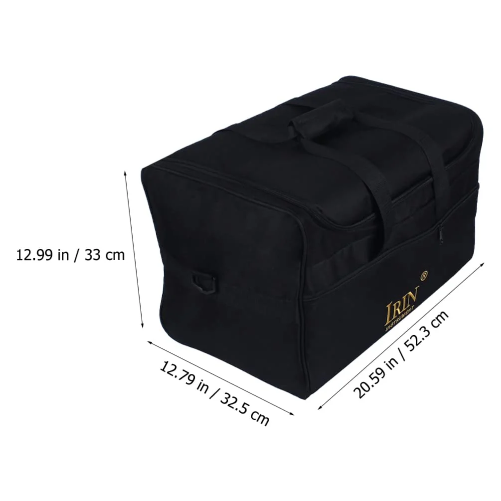 Vaguelly Padded Cajon Bag Bongo Drum Bag Cajon Box Drum Bag,with Carrying Grip&Shoulder Strap Oxford Cloth Cajon Storage Bag - Image 2
