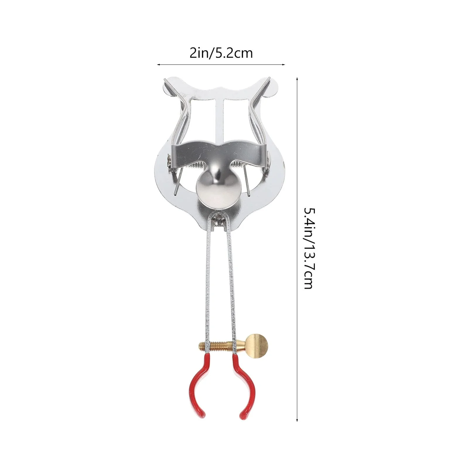 Vaguelly Trumpet Marching Clamp-on Lyre Clamp Sheet Music Clip Stand Instrument Holder Trumpet Marching Lyre - Image 3