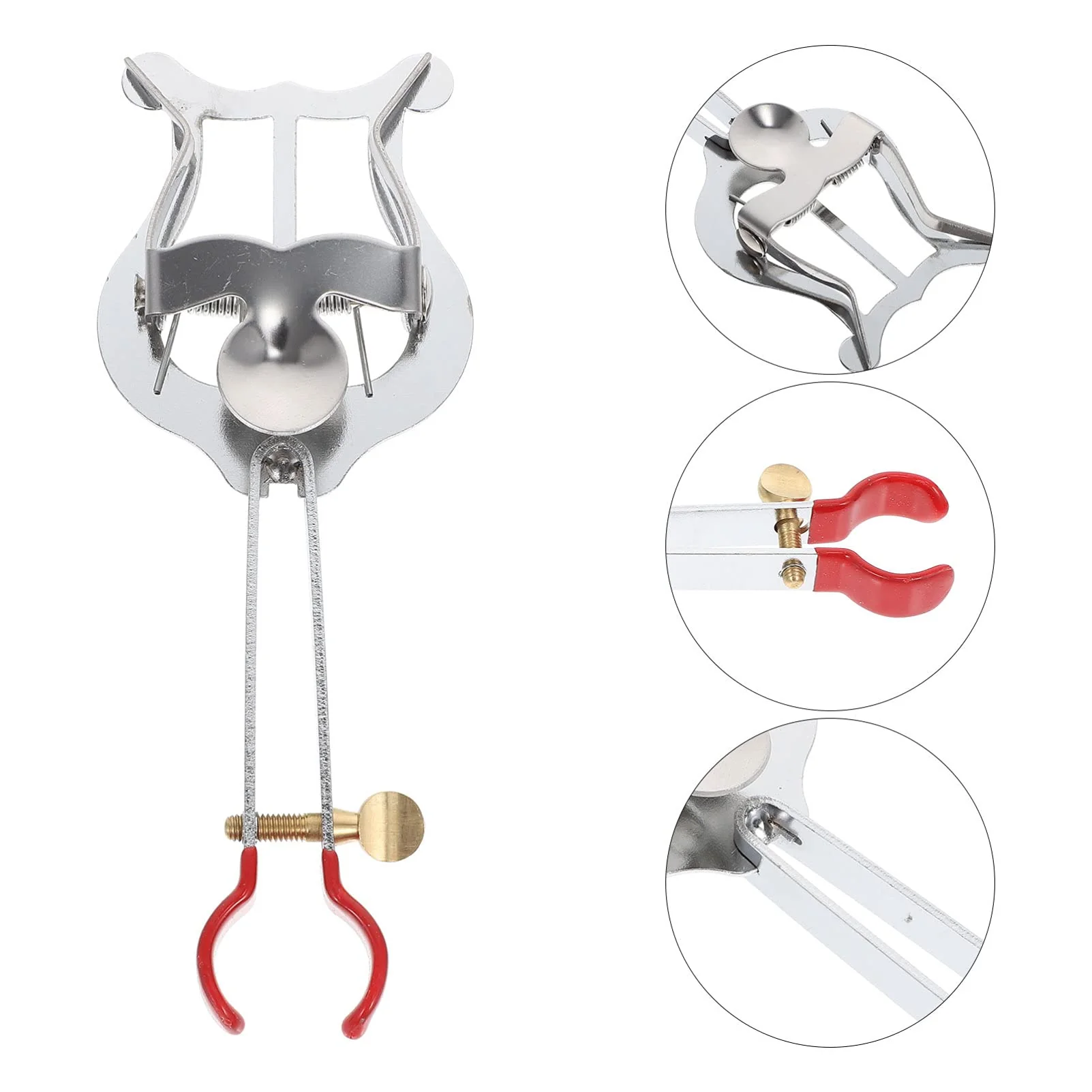 Vaguelly Trumpet Marching Clamp-on Lyre Clamp Sheet Music Clip Stand Instrument Holder Trumpet Marching Lyre - Image 9