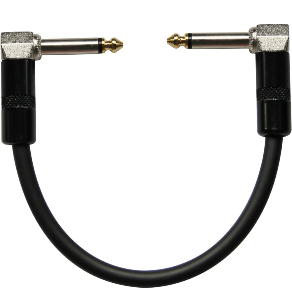 Valeton 3-Pack 6in. Patch Cables For Guitar Effect Pedals (VPC-3) - Image 3