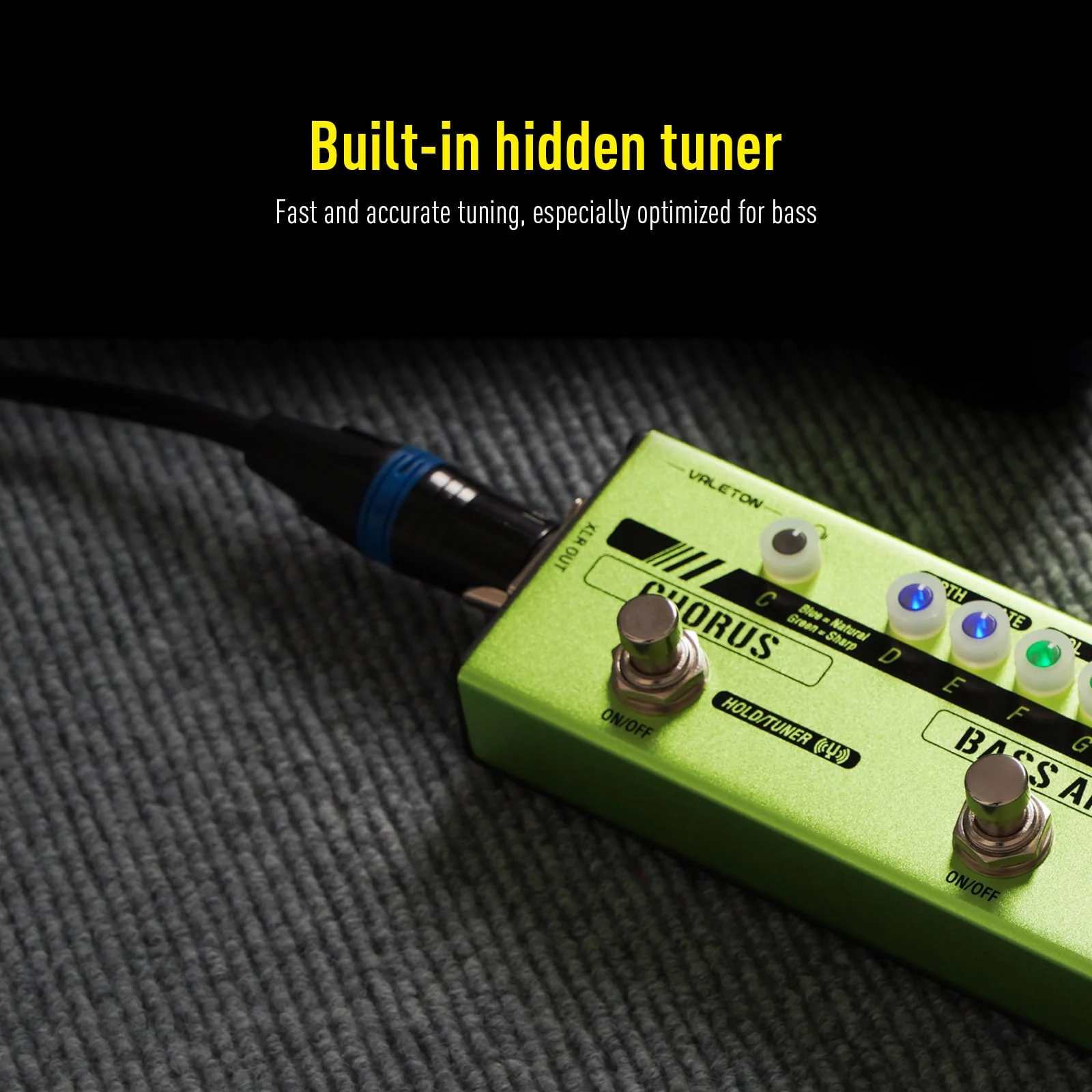 Valeton MES-2 Dapper Bass Mini Effect Strip - Image 6