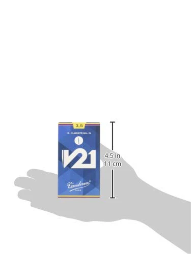 Vandoren CR8135 Bb Clarinet V21 Reeds Strength 3.5; Box of 10 - Image 4