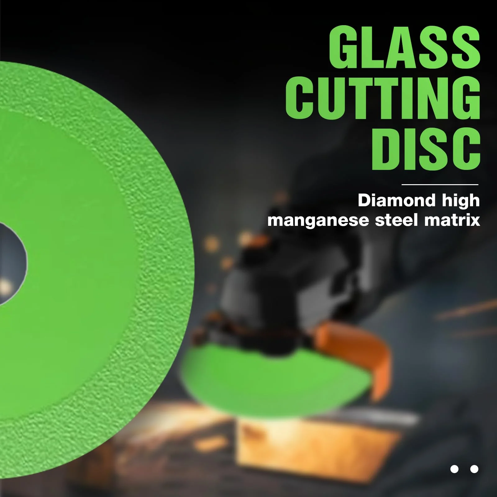 VARKAGE Rock Plate Grinding Disc Rock Plate Flat Grinding Disc for Tile Ceramics, Porous, Widened Cutting Blade for Stone Ceramics, Glass Cutting Disc, Indestructible Disc for Grinders (5 Pieces) - Image 3