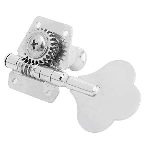 VBESTLIFE Electric Bass Machine Heads, Open Tuner Knobs String Tuning Key Pegs Tuners for Electric Bass for Left Row - Image 4