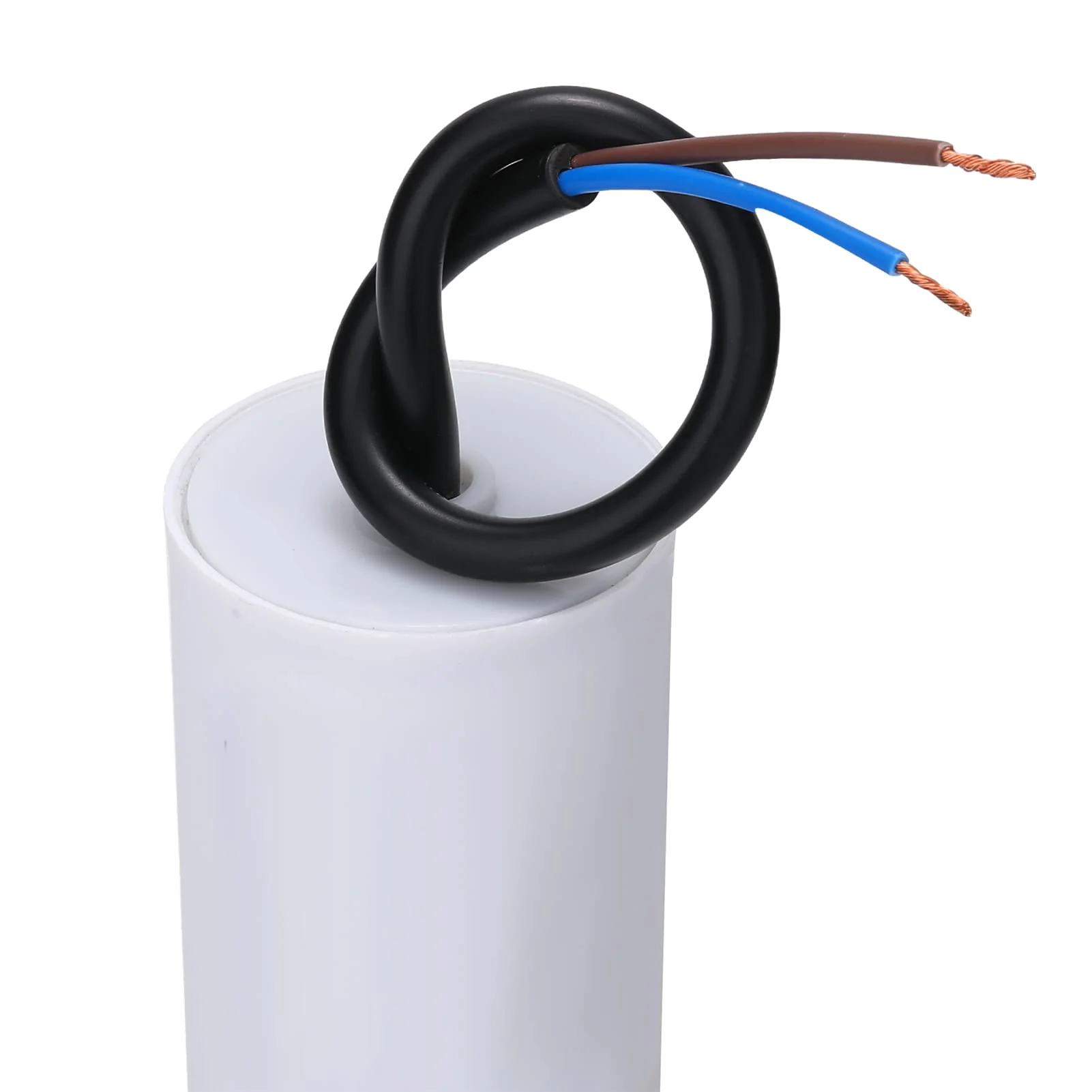 VEXUNGA 16µF 450V Motor Capacitor Starting Capacitor 16uF 16uF 450V 40x70mm CBB60 Capacitors Cable M8 for Electric Motor - Image 3