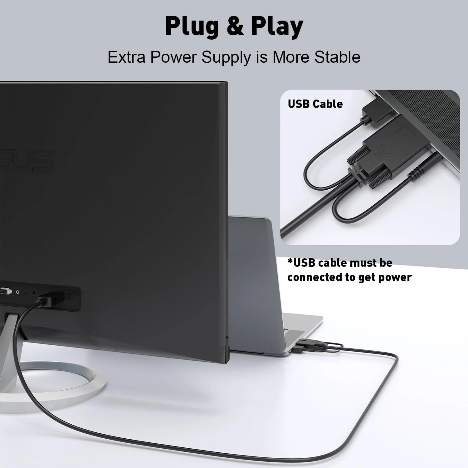 VGA to DisplayPort Cable 6 Feet,1080P Uni-Directional VGA Computer to DP DisplayPort Monitor Adapter Male to Male Gold-Plated Cord Compatible with VGA Source to DP Display - Image 6