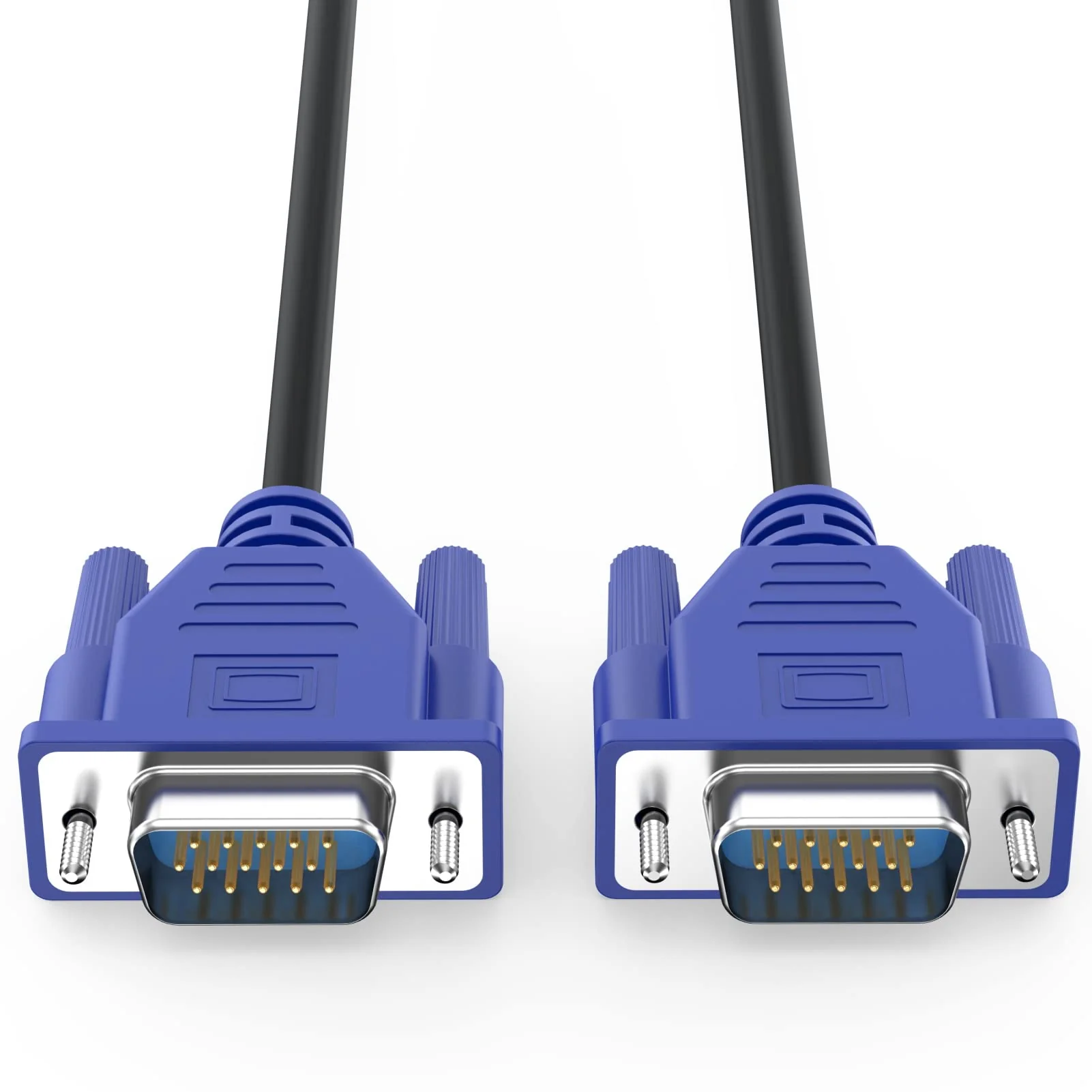 VGA to VGA Cable 6 Feet, VGA to VGA Monitor Computer Cable 1080P Full HD Male to Male Shielded Cord HD15, VGA Splitter Cable for Computer PC Monitor Laptop TV Projector and More 1 - Image 6