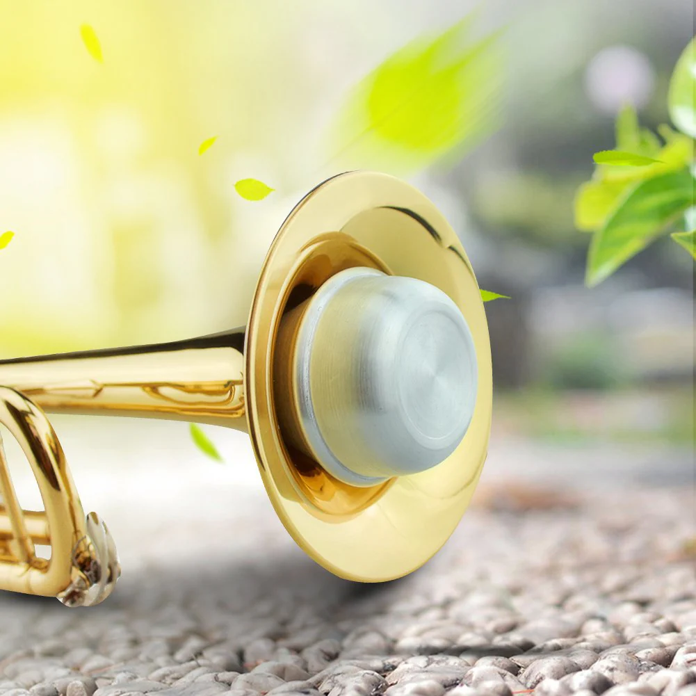VGEBY Trumpet Mute, Lightweight Aluminum Alloy Practice Musical Instrument Part Accessory Played Accessories - Image 5