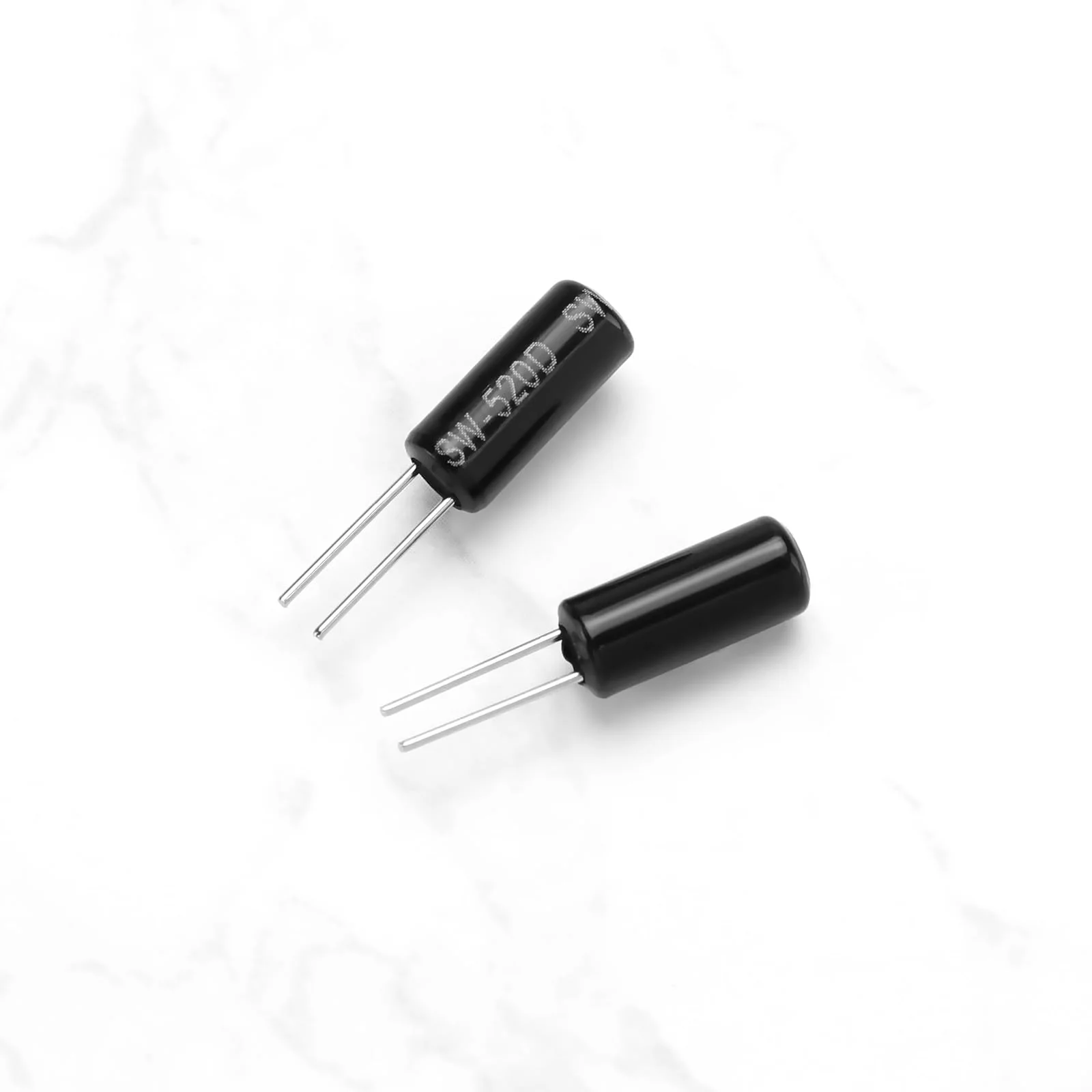 VGOL Ball Angle Tilt Vibration Switch SW-520D Ball Switch Tilt Sensor Switch 22.2 x 5.2 mm for Small Household Appliances Sports Equipment Black Pack of 20 - Image 5