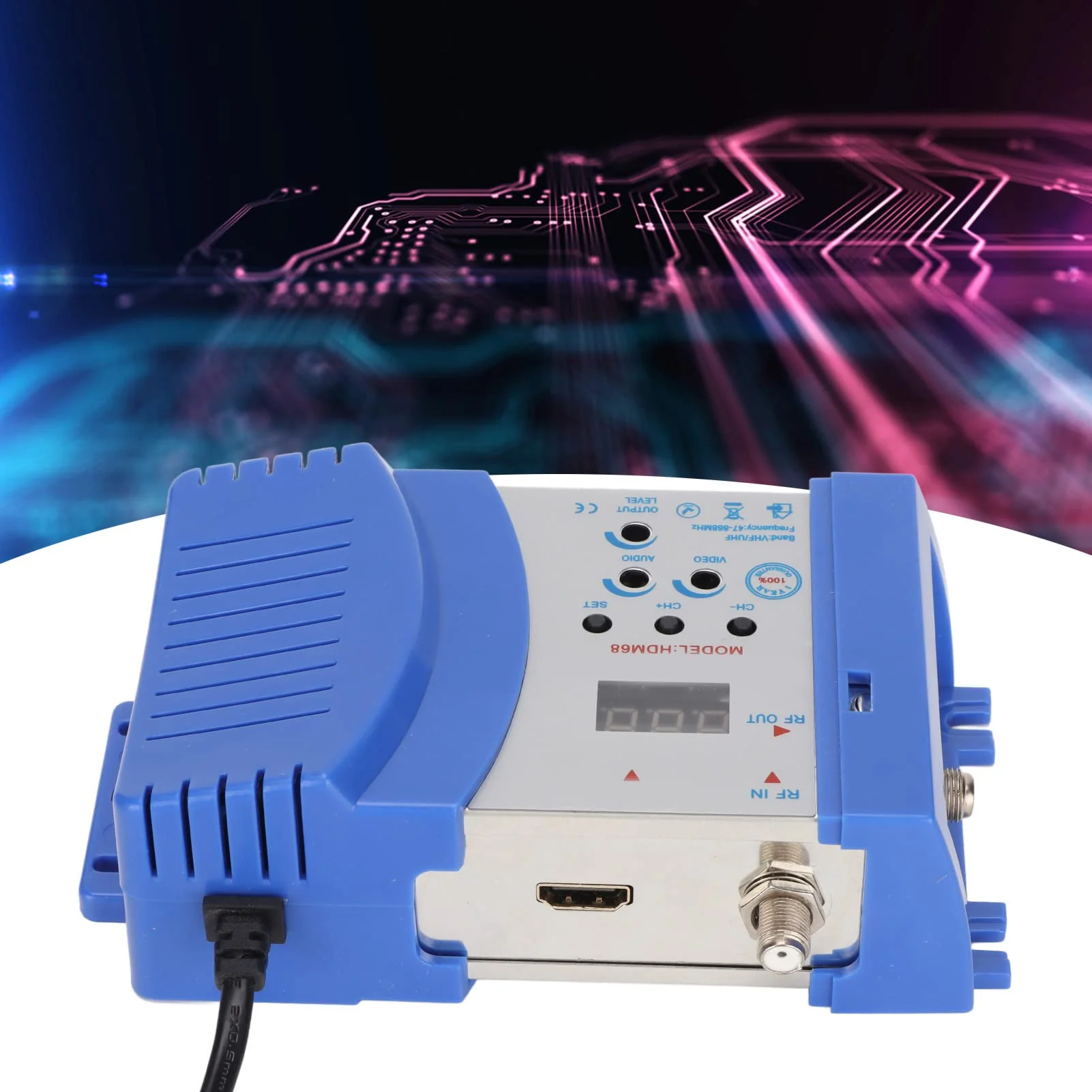 VHF/UHF Modulator- to RF Converter Modulator-PAL/NTSC TV Format Output- to RF Modulator for Home TV(#1) VHF/UHF Modulator-HDMI to RF Converter - Image 2