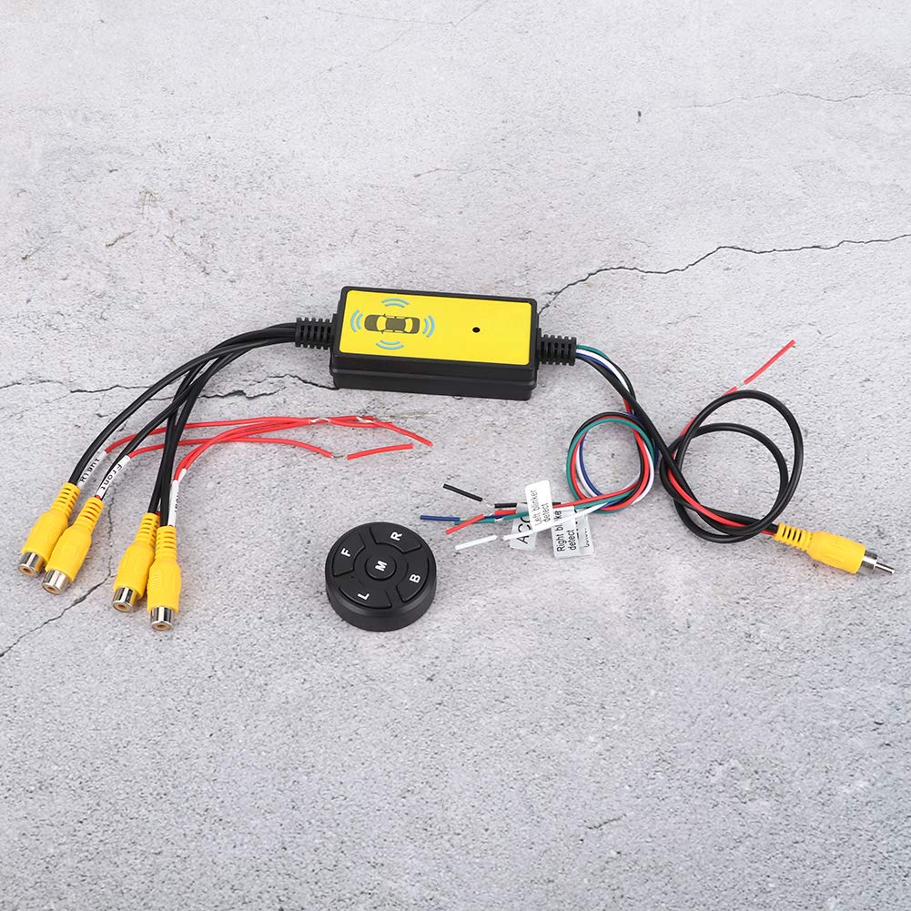 Video Switcher 4 Input 1 Intelligent Car Video Switcher Converter Output Switch Video System Auto Parts - Image 4