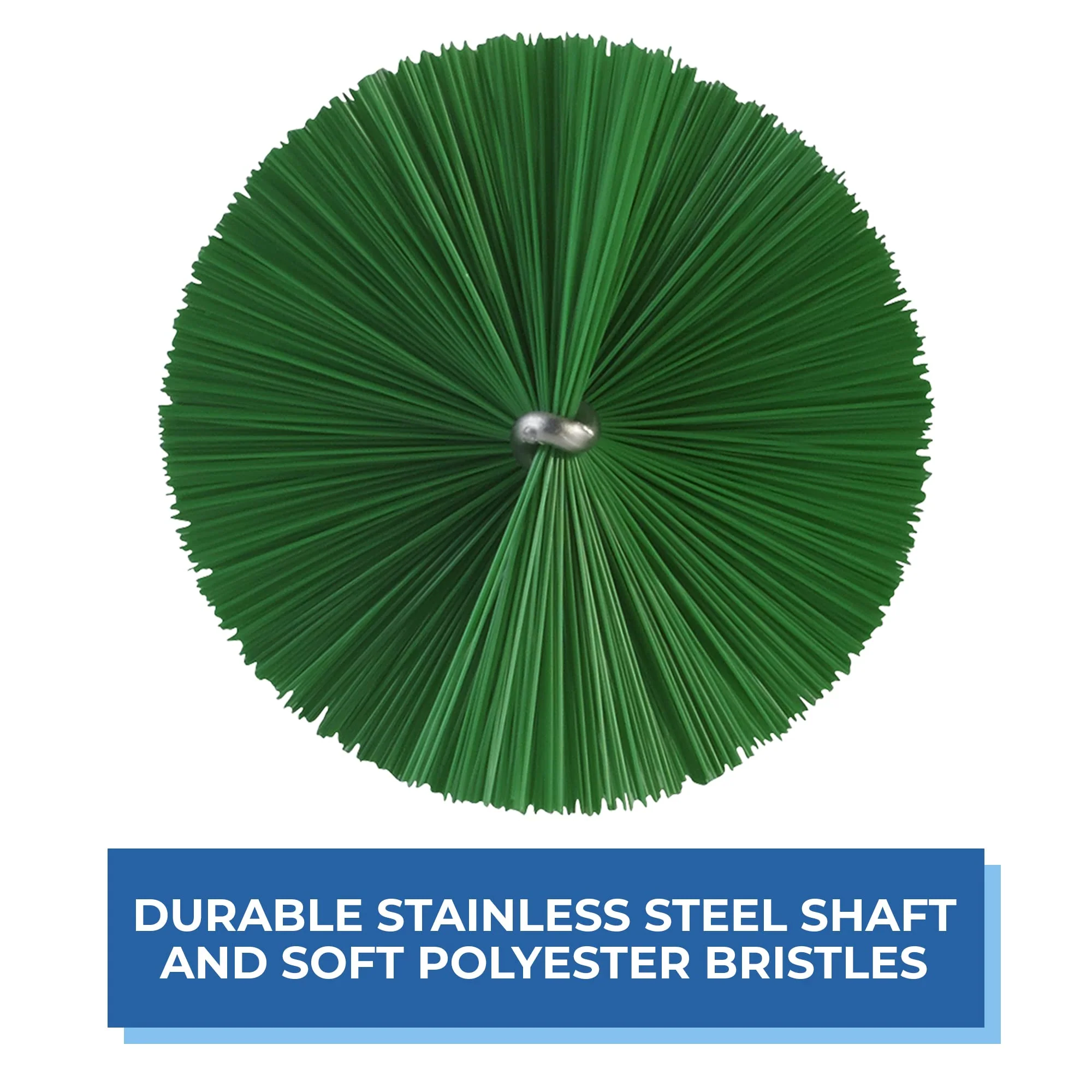 Vikan Tube Brush, Polypropylene, Green, 5370 - Image 5