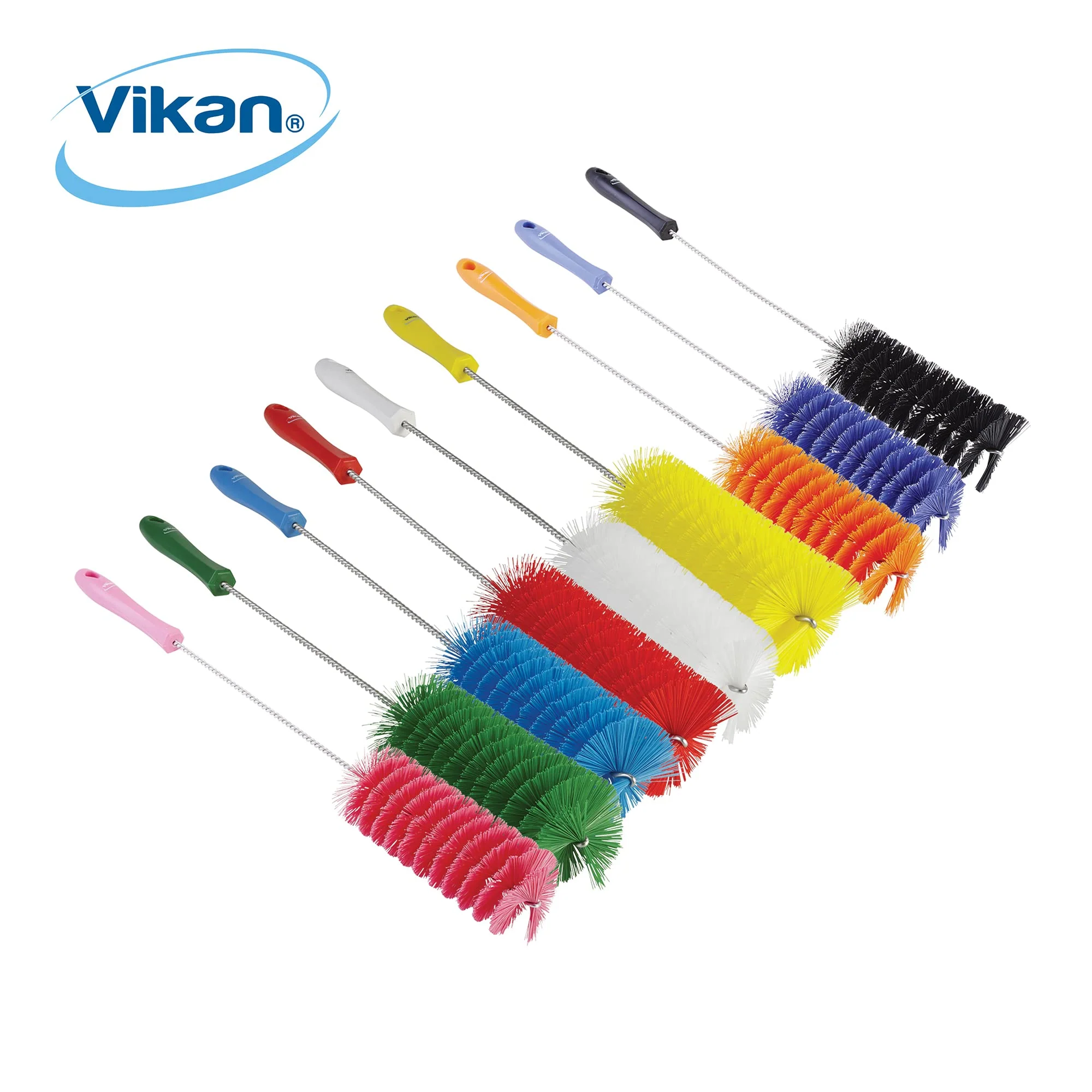 Vikan Tube Brush, Polypropylene, Green, 5370 - Image 9