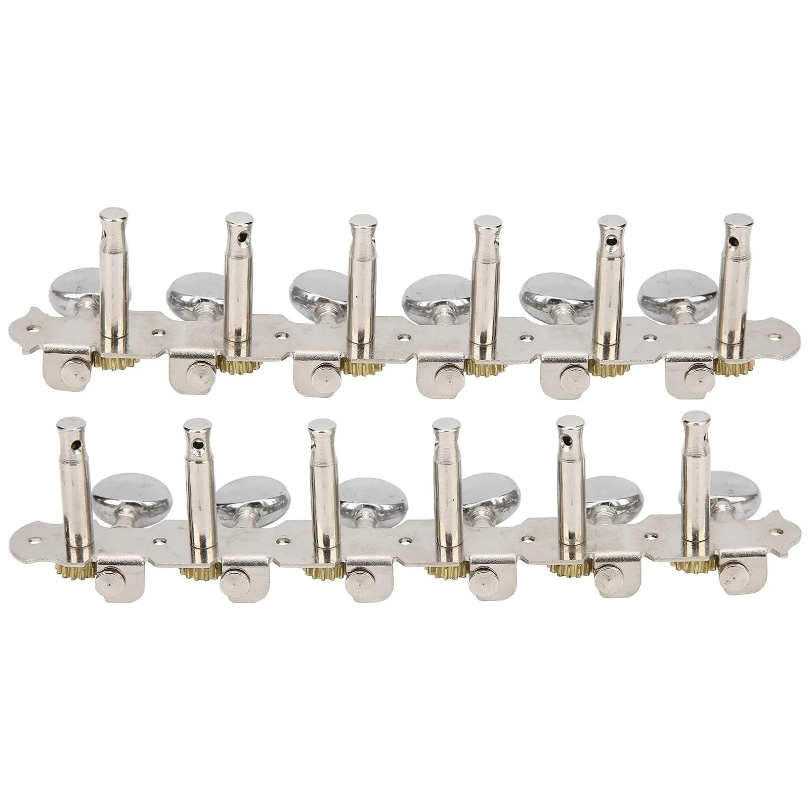 Vintage Guitar String Tuning Peg Tuner Machine Head 6L 6R Tuning Keys for Electric, Classical, Folk or Acoustic Guitars String Tuners Replacement Set - Image 8