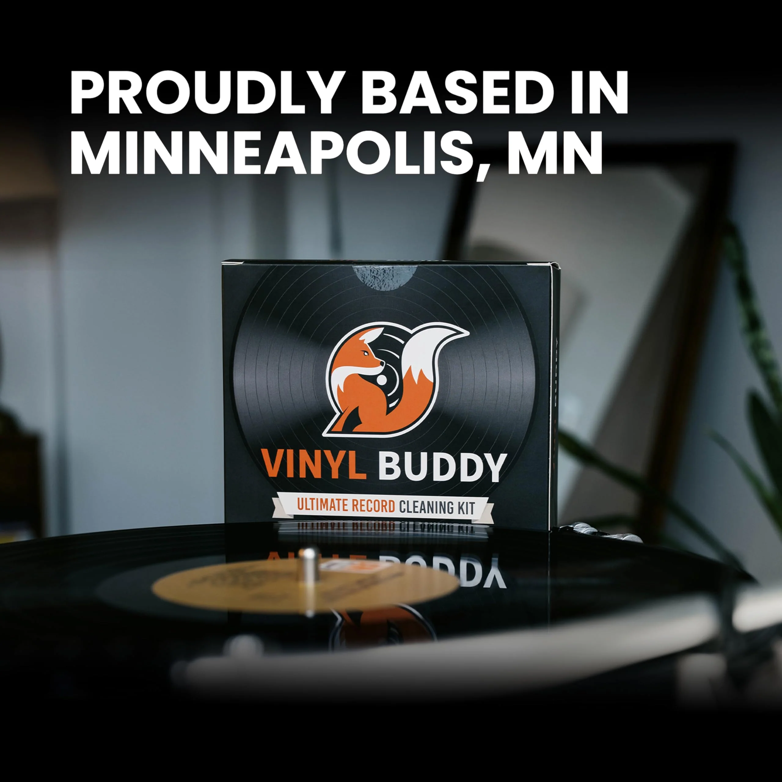 Vinyl Buddy Ultimate 5-Piece Vinyl Record Cleaning Kit | Includes: Record Cleaner – Velvet, Microfiber & Stylus Brush | Made from Premium Hardwood – Clean, Protect & Restore Your LPs - Image 8