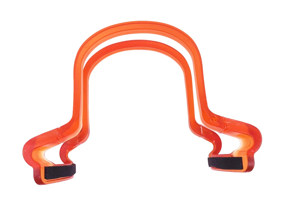 Violin Bow Corrector for 1/2-4/4 Violin Bow Collimator Guide Tool for Violin Beginner Teaches Proper Bow Holding Technique Accessory - Red - Image 3