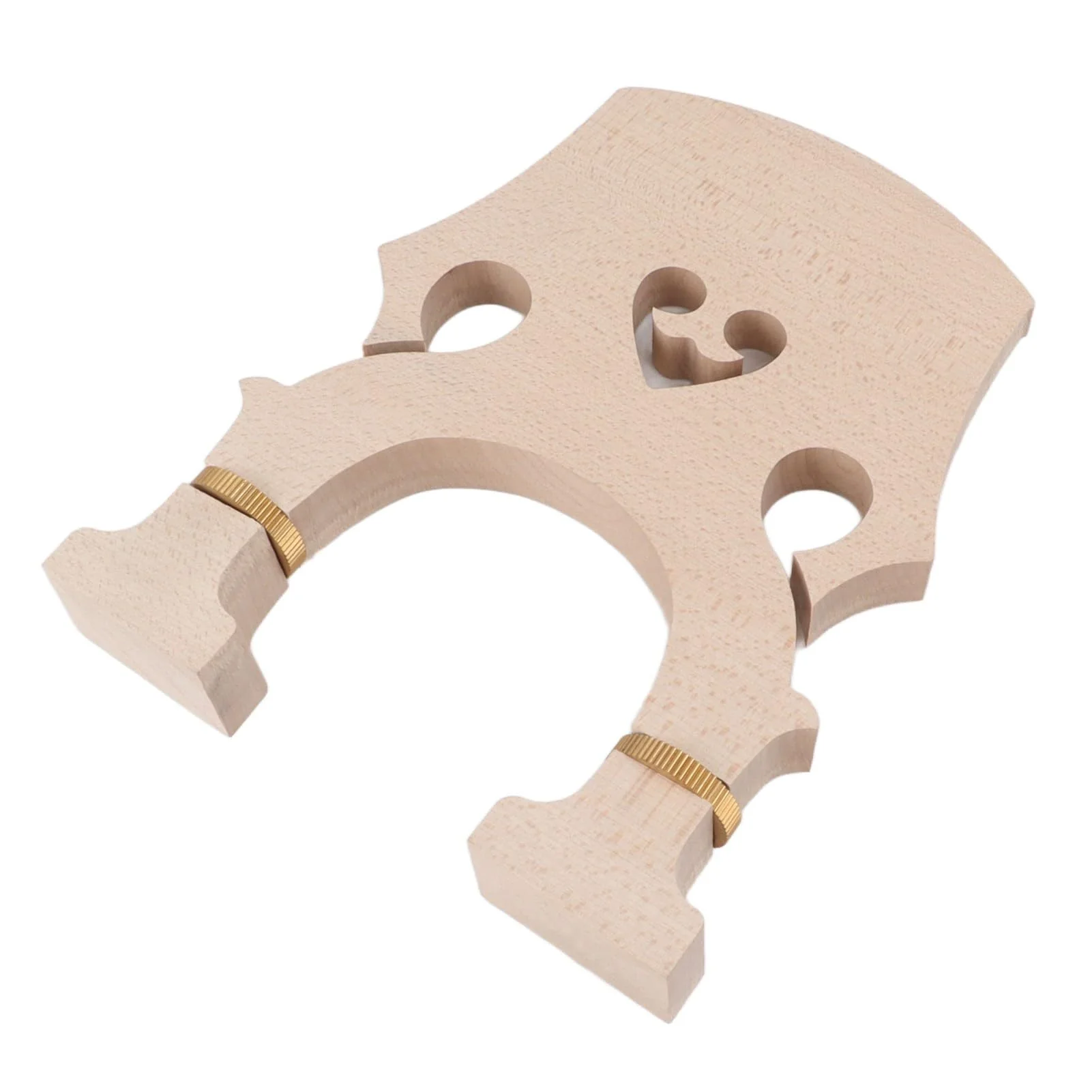 Violin Bridge 3/4, Adjustable Upright Brass Screw Double Bass Bridge for Replacement Enhance Performance Perfectly Match Original - Image 9
