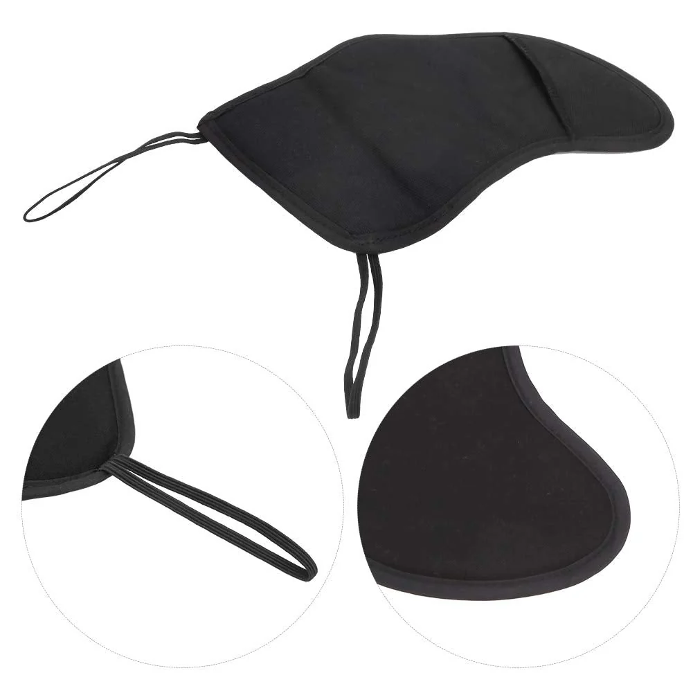 Violin Chin Rest Pad Cotton + Sponge Chin Rest Cover Protector Violin Shoulder Rest Pad Musical Instrument Accessories Suitable for 4/4 3/4 1/2 1/4 1/8 Violin - Image 6
