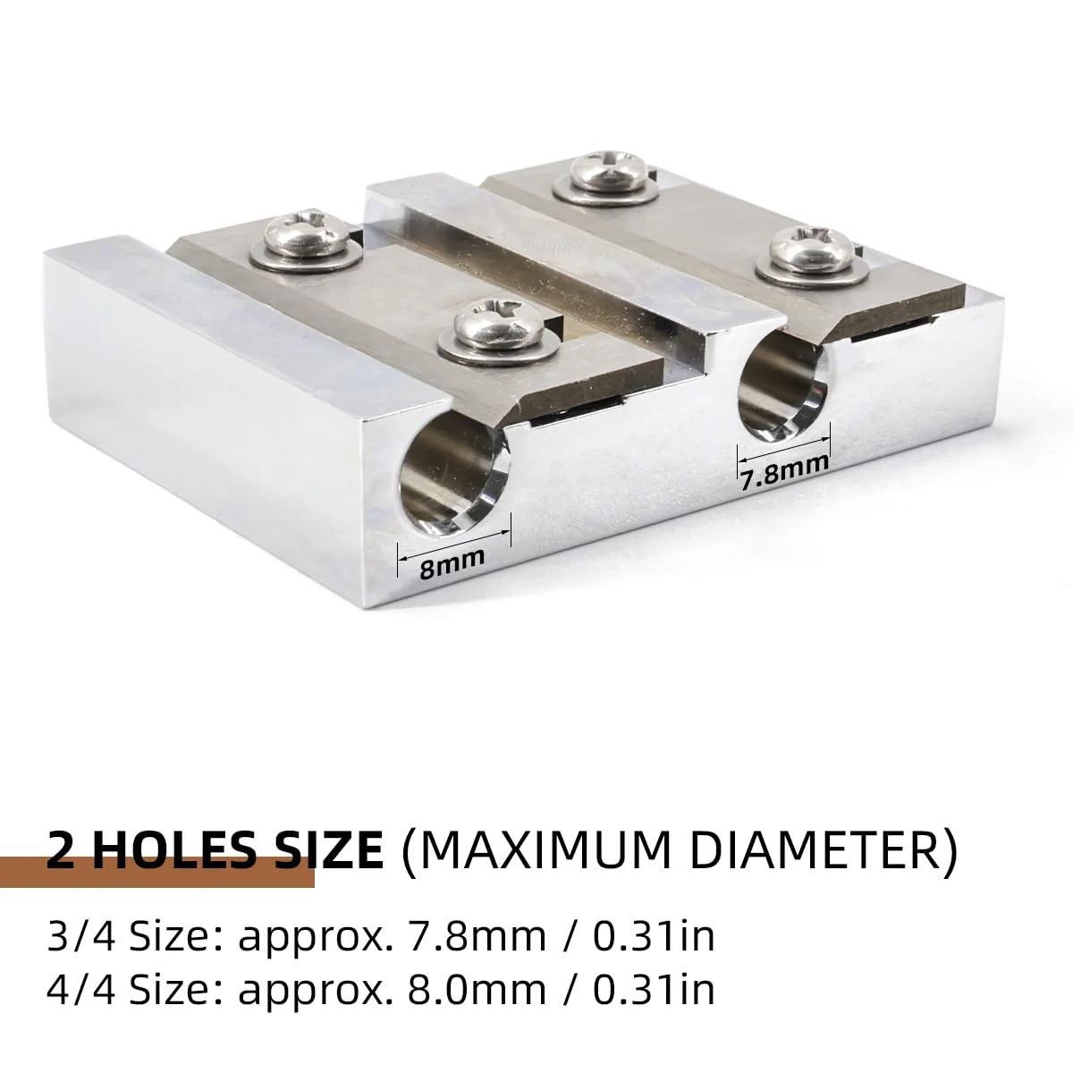 Violin Peg Reels Shaver Making Tools Luthier Tools for 3/4-4/4 Size Violin (Silver) Silver - Image 4