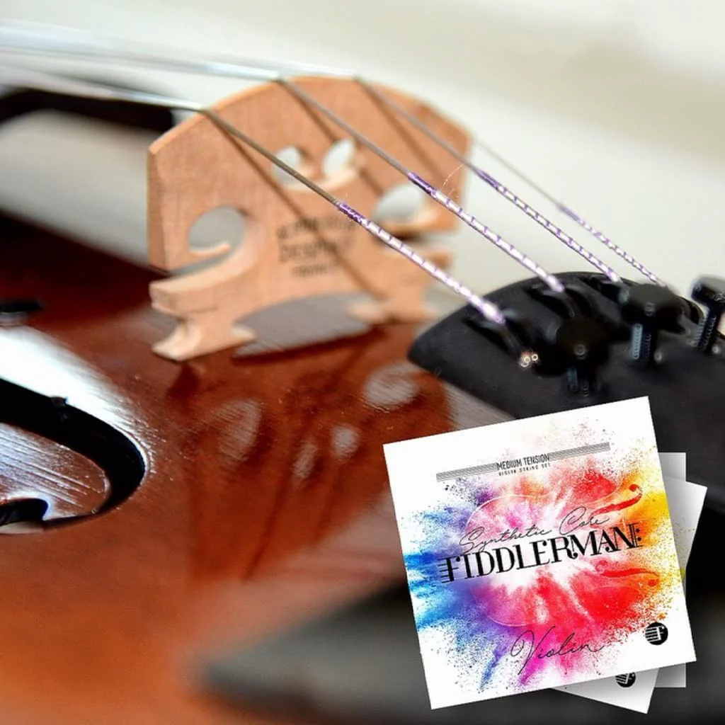 Violin String Set, Synthetic Core w/Ball-End for both 4/4 and 3/4 size - Image 3