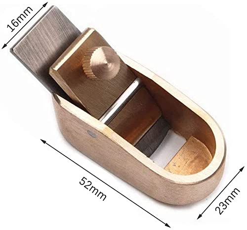 Violin Thumb Planer 16 mm Blade Width Brass Luthier Tool for DIY Violin Viola Violoncello Wooden Instrument Gold - Image 2