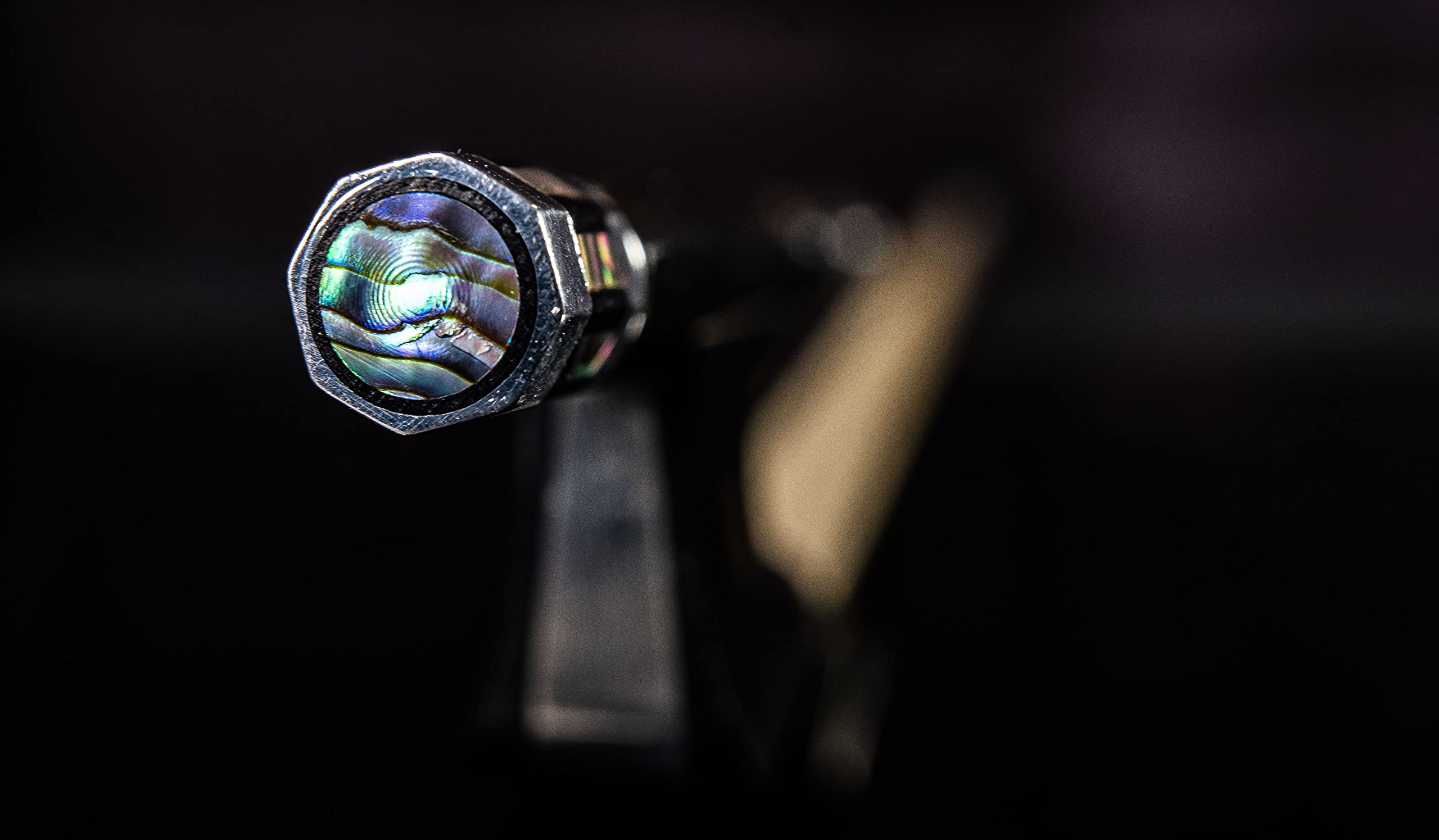 Viotti Carbon Fiber Viola Bow, Hand Crafted by Professional Bow Makers, Strong, Stiff & Well Balanced, Made with Mongolian Horse Hair, for Violist of All Skill Levels (Fleur de lis) Fleur de lis - Image 4