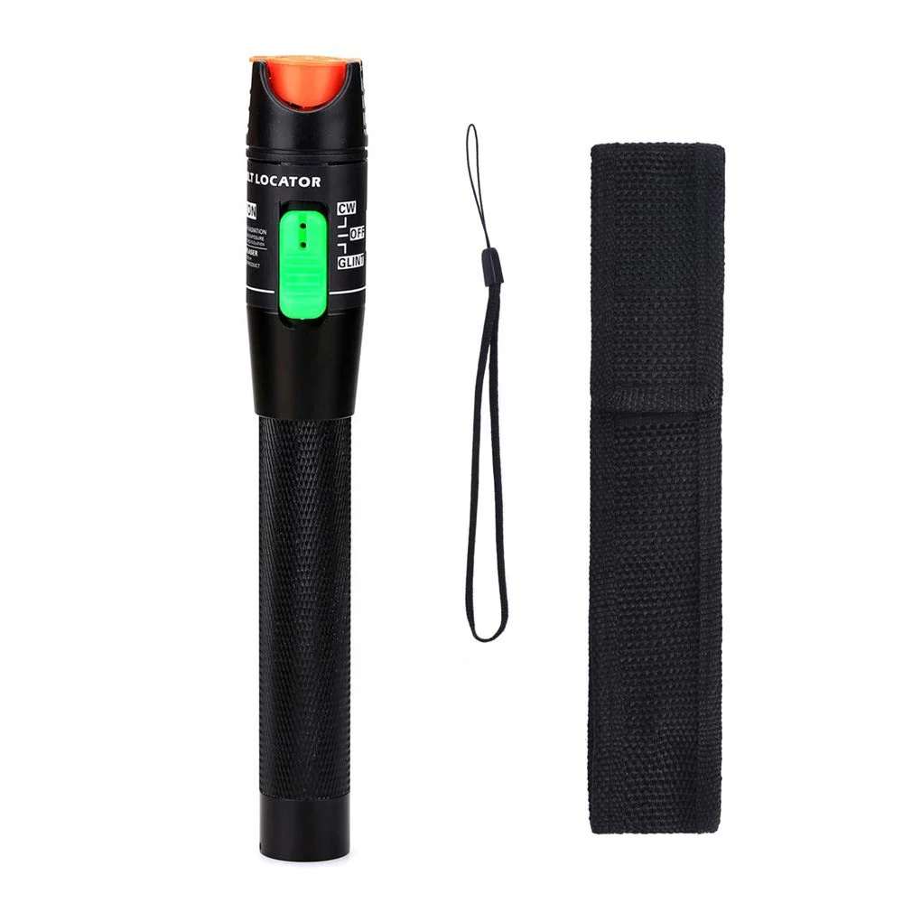 Visual Fault Locator, 30-50KM Fiber Optic Cable Tester Meter VFL Red Light Pen Light Source Testers - Image 7