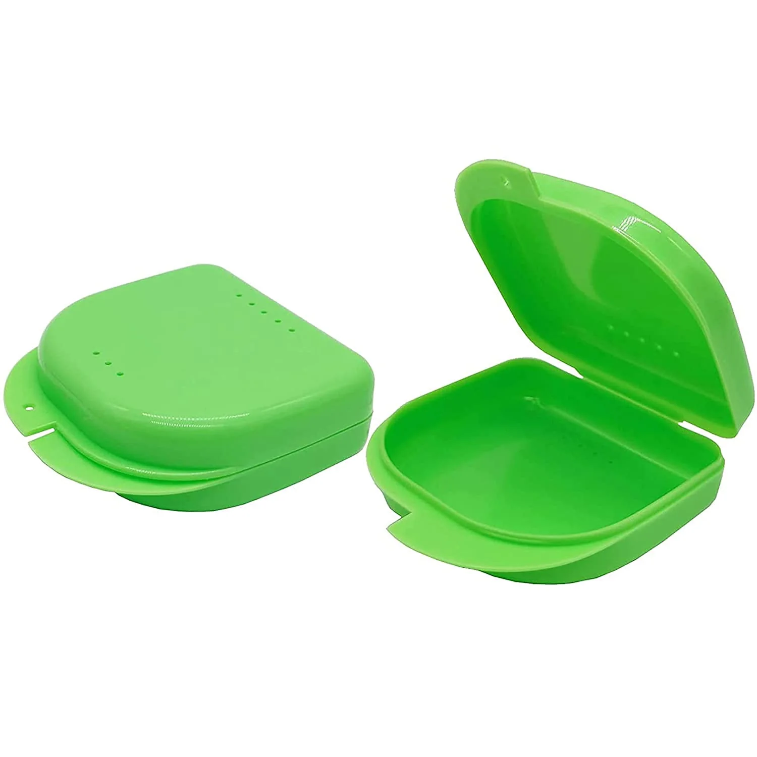 Voarge Dental Box Dental Box Dental Denture Cup Container Container Container Denture Orthopaedic Pack of 5 Braces Box Also for Bite Splint - Image 4