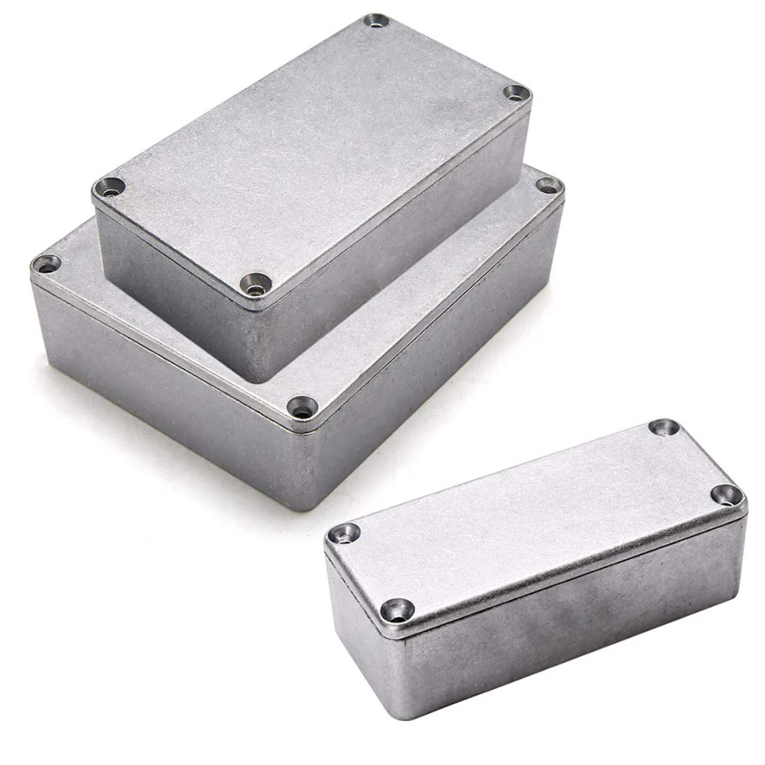 Vogueing Tool Die-Cast Aluminum Waterproof Case for Electronic Projects and Outdoor Supplies (1 PC-1590B+ 122 x 66 x 39.5mm) 1590B+ 122 x 66 x 39.5mm - Image 7