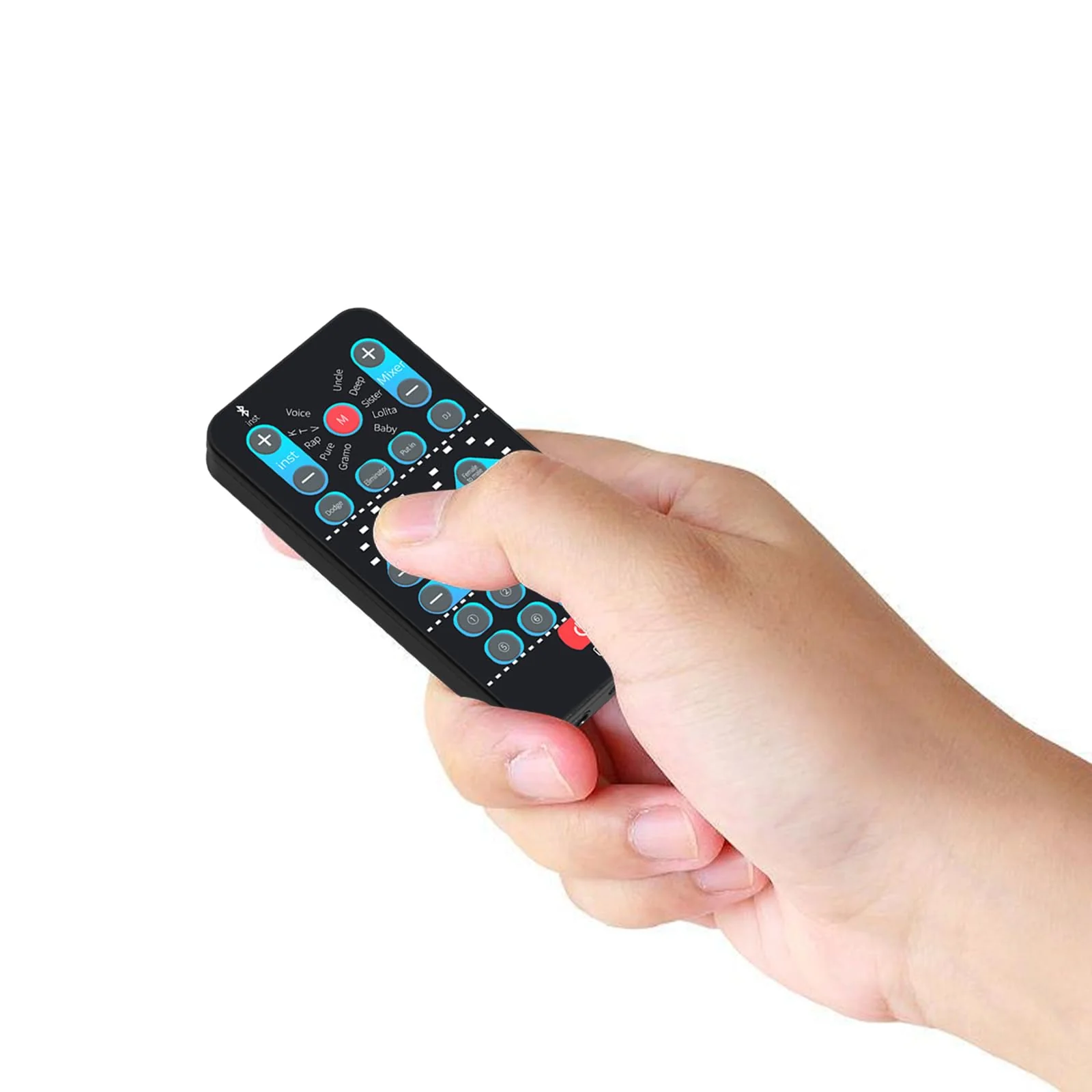 Voice Changer, Portable Handheld Microphone Voice Modulator Disguiser with 8 Sound Effects, Handheld Gaming Recording for Mobile Phone Computer PS4 PS5 Xbox One Games M10 - Image 7